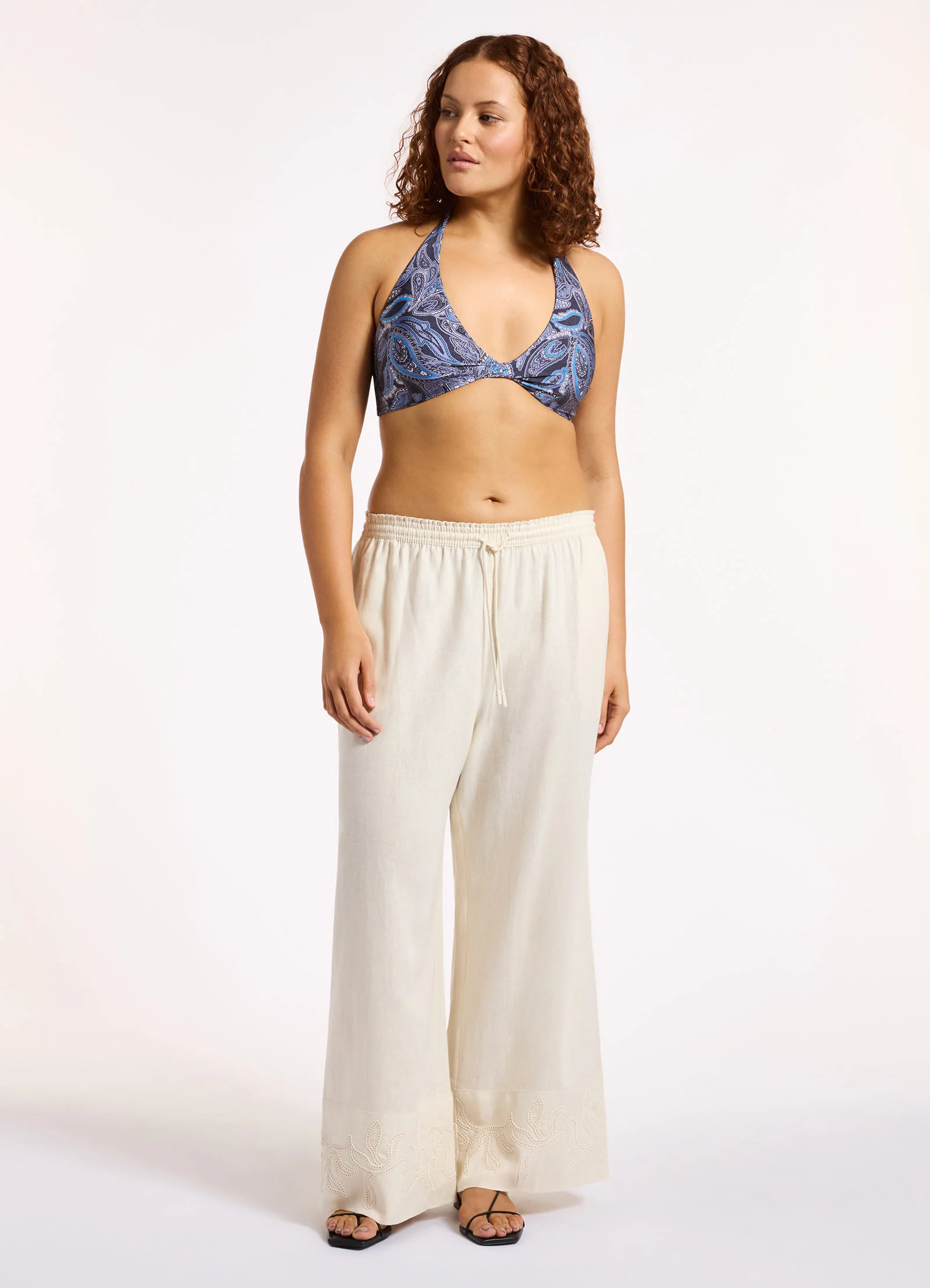 Oasis Paisley Relaxed Pant - Image 3