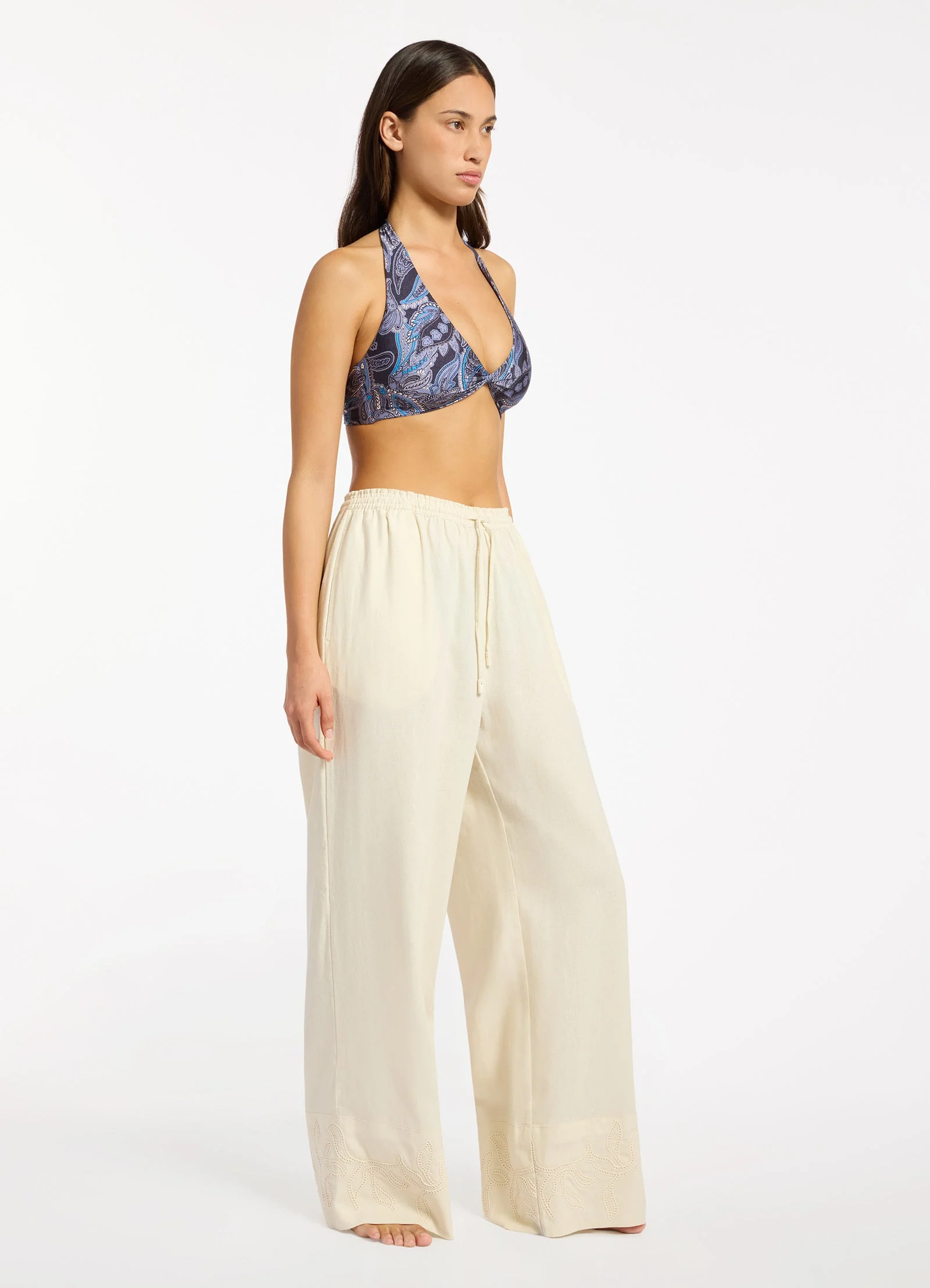 Oasis Paisley Relaxed Pant - Image 4