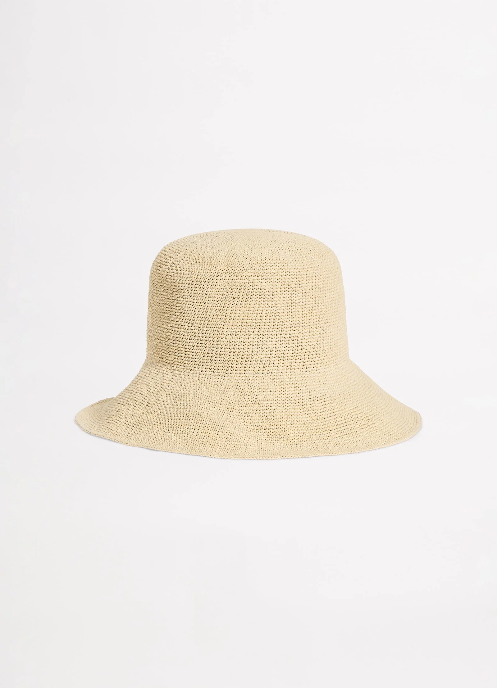 Packable Raffia Bucket Hat - Natural - Image 4