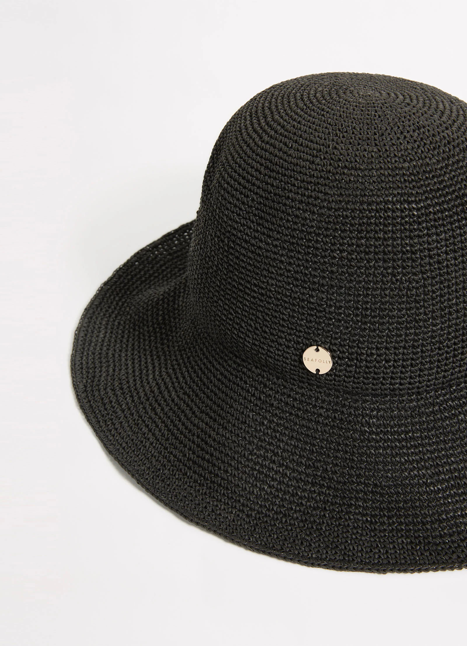 Packable Raffia Bucket Hat - Image 4