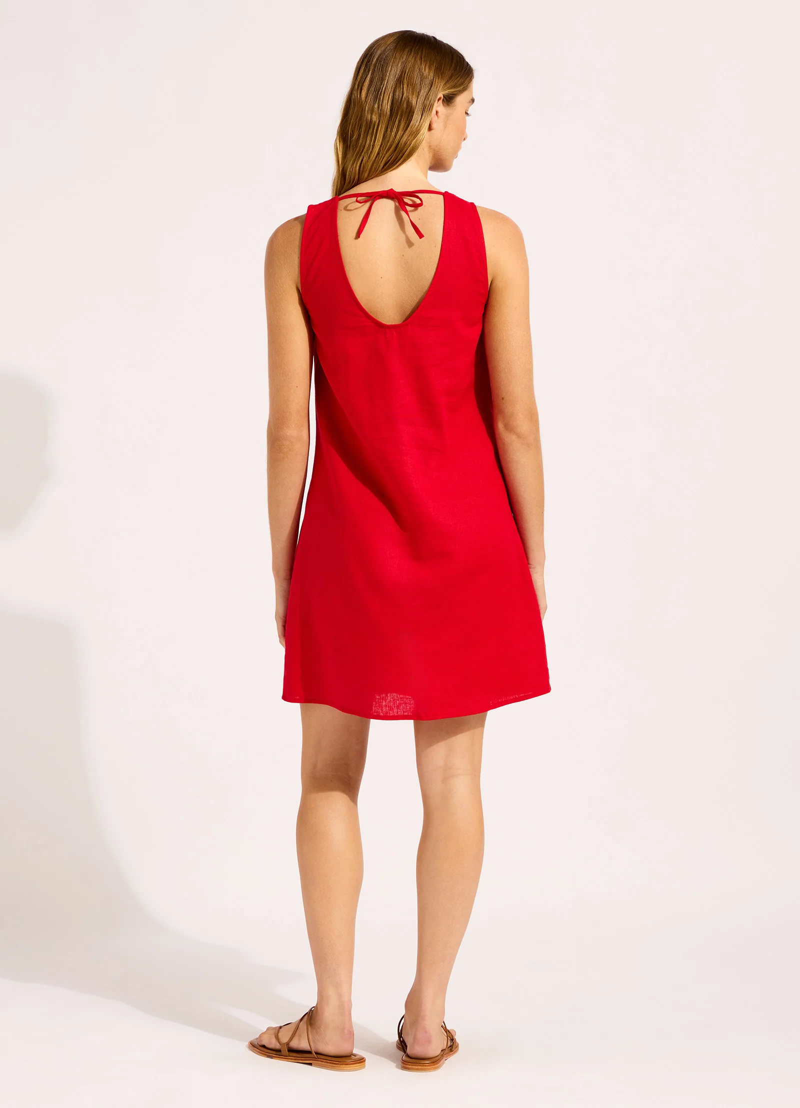 Palermo Keyhole Front Mini Dress - Image 3