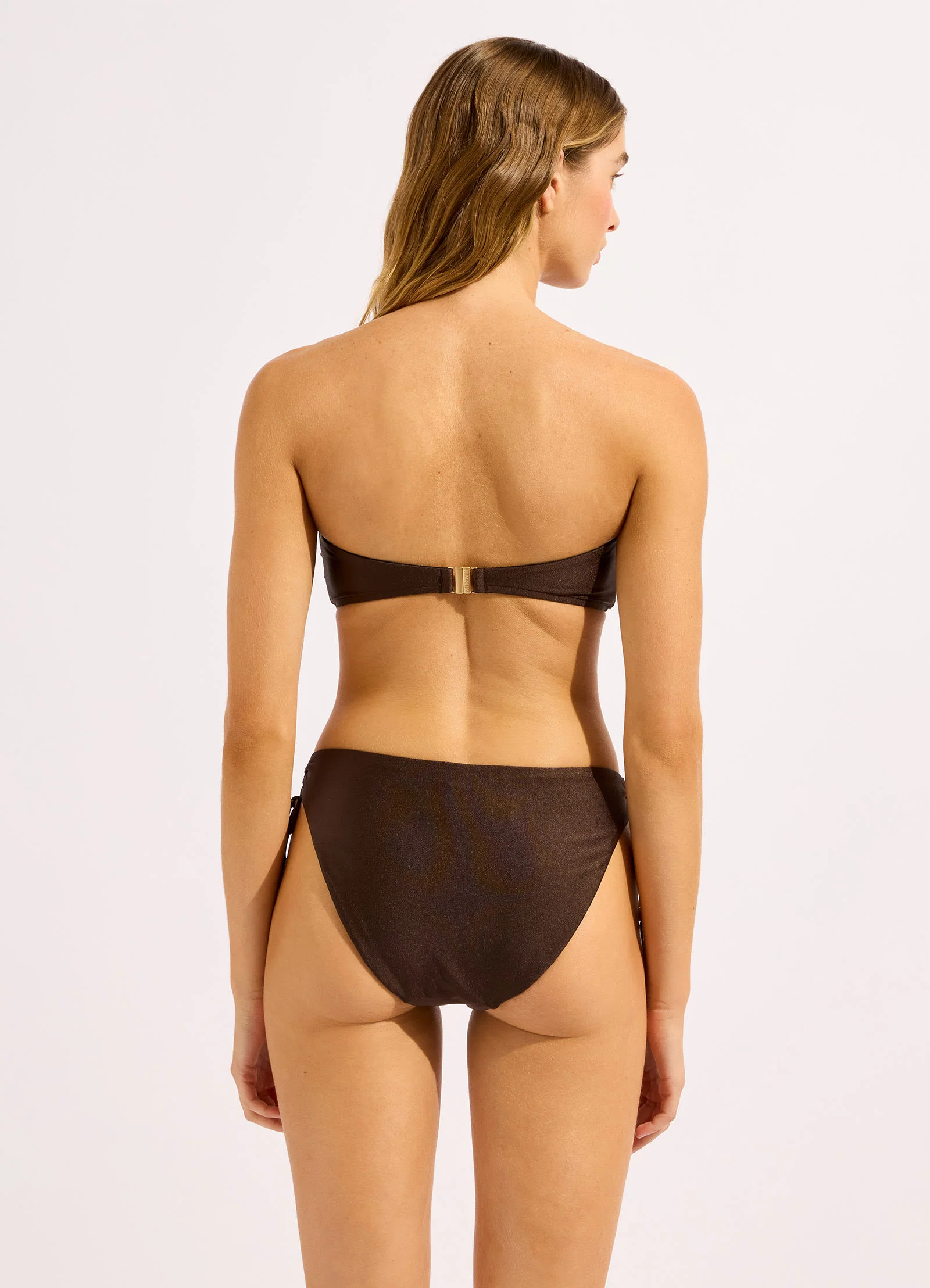 Palermo Ring Front Bandeau Bikini Top - Image 4
