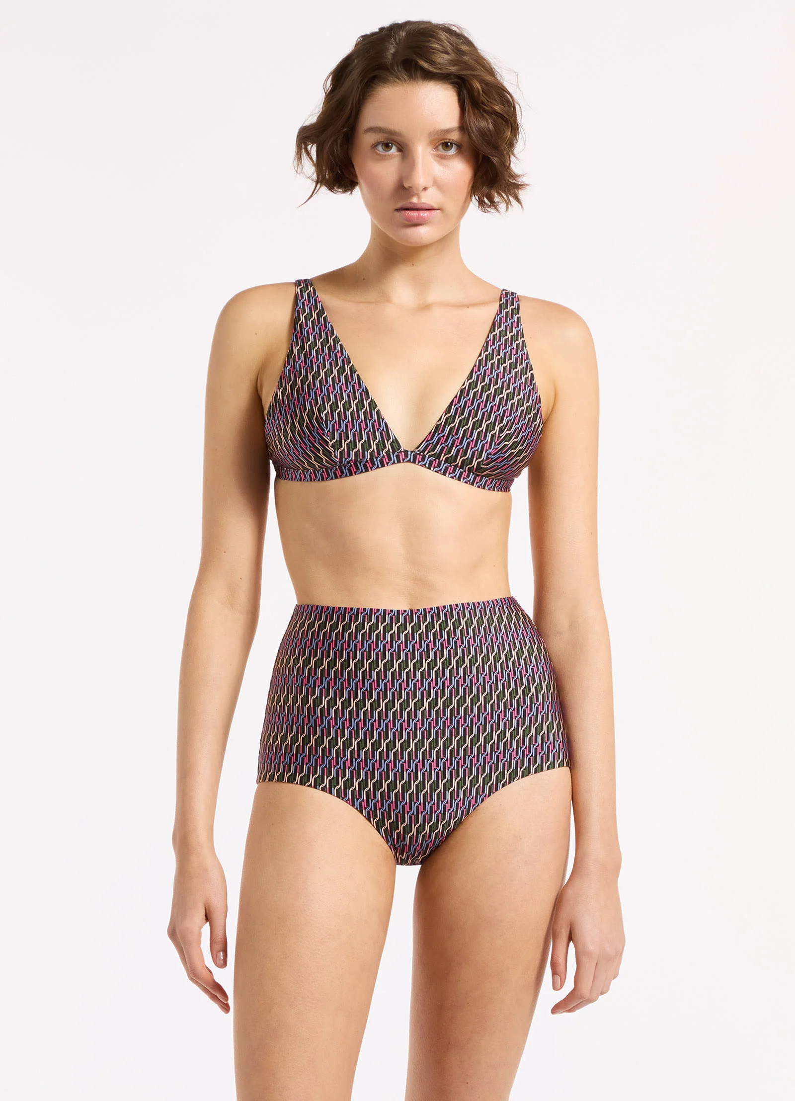 Paloma High Waist Boyleg Bikini Bottom - Image 4