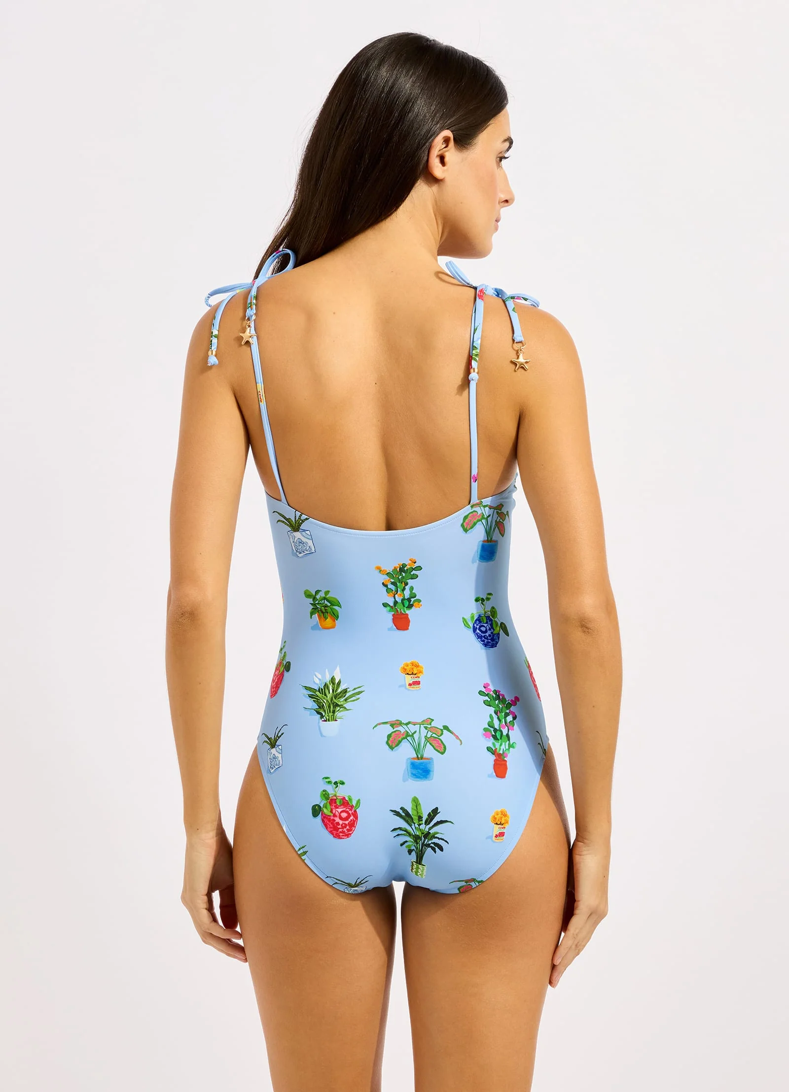 Playa Bonita Ruched Underwire One Piece Swimsuit - Image 3