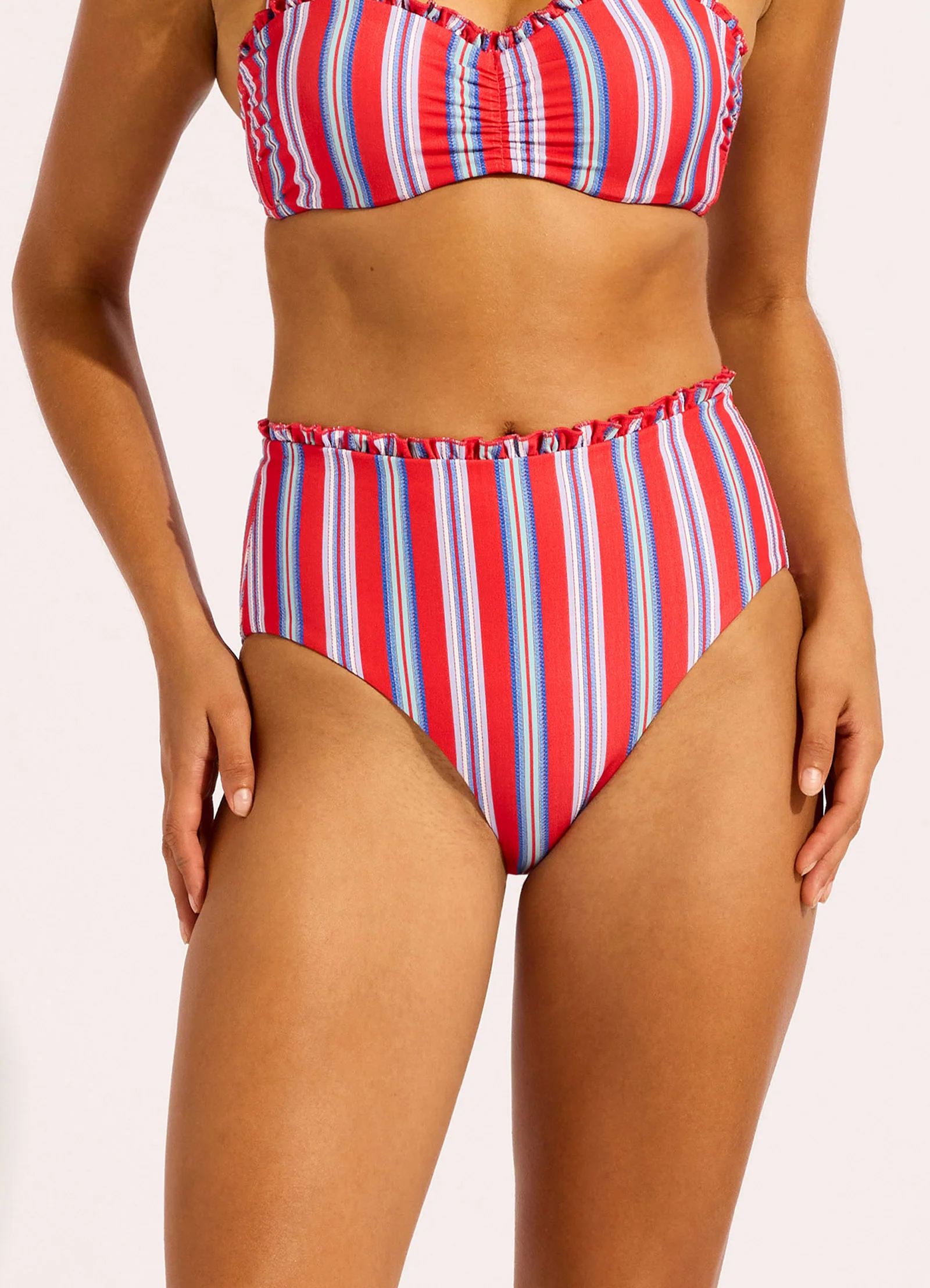 Positano High Waist Bikini Bottom - Image 2
