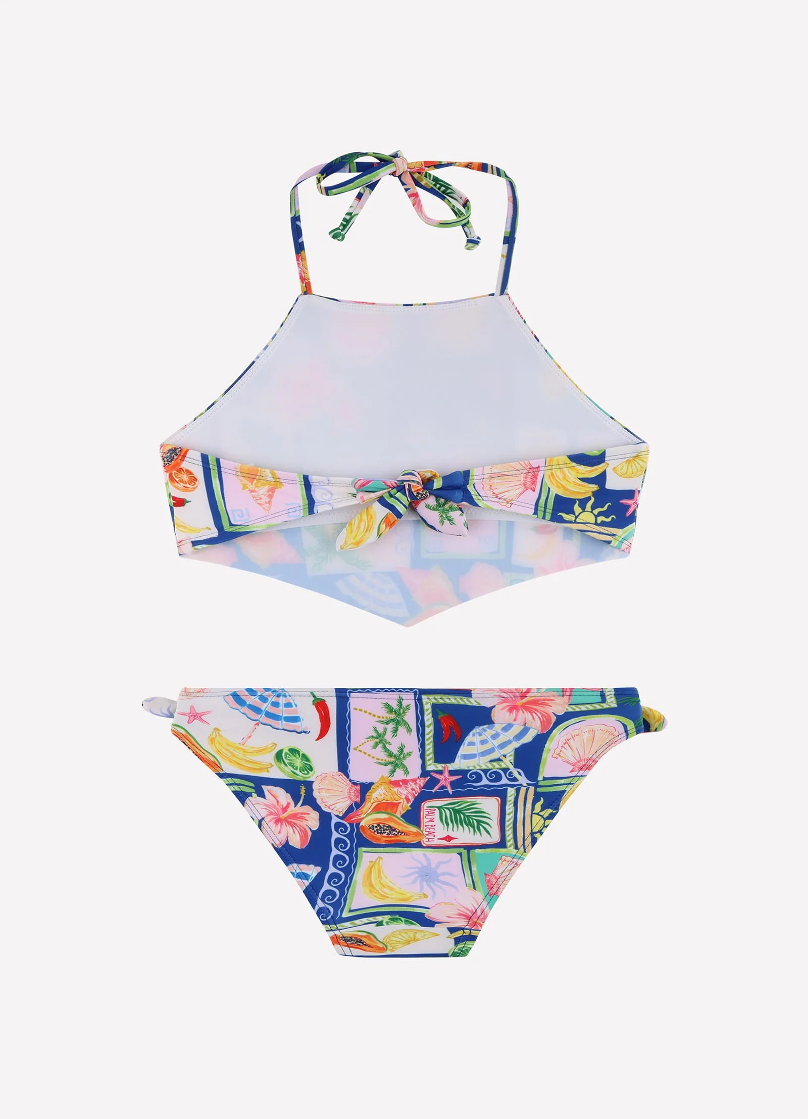 Postcards Scarf Bikini Set - Postcards - Image 3