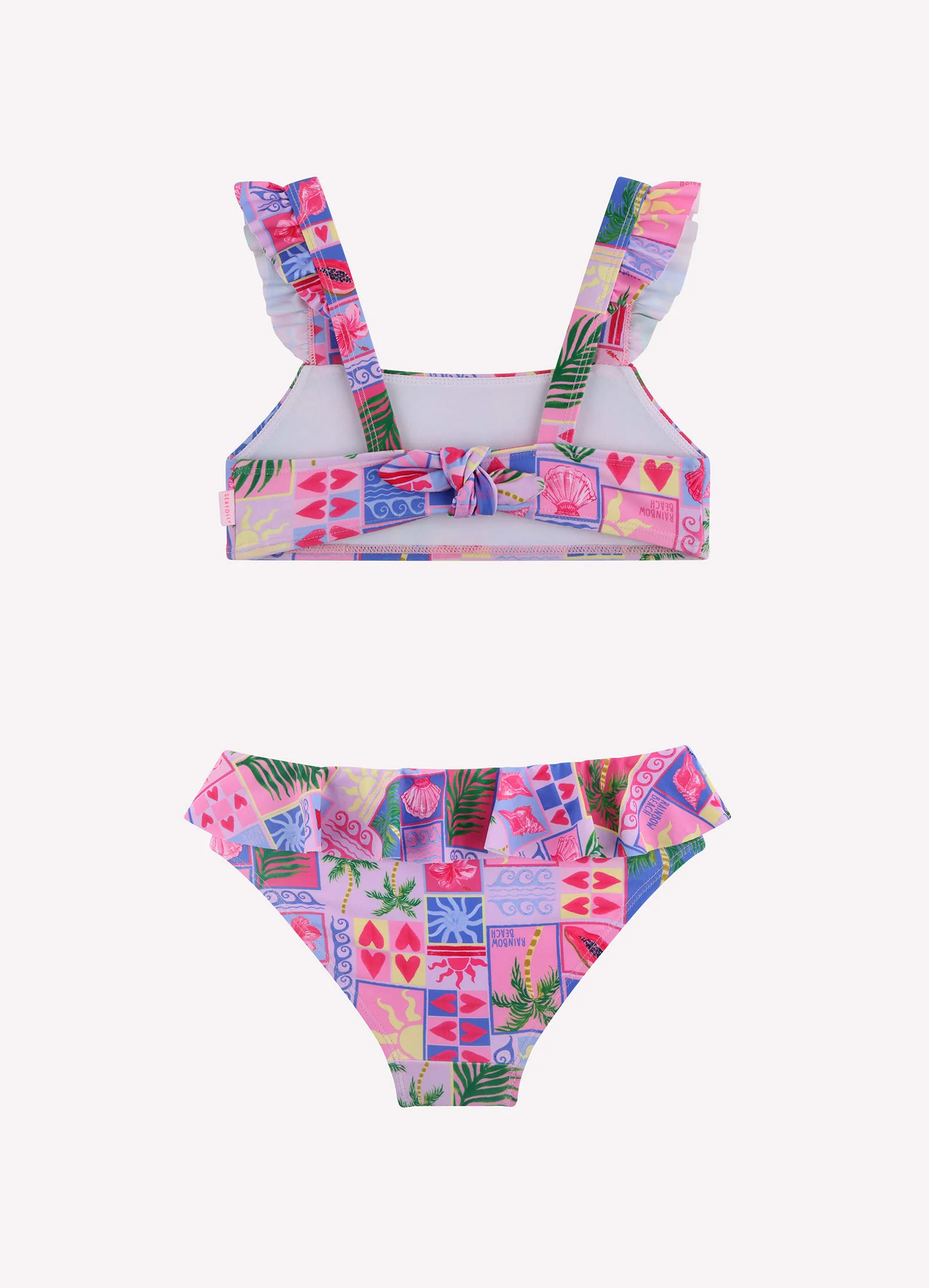Rainbow Beach Frill Bikini - Rainbow Beach - Image 3