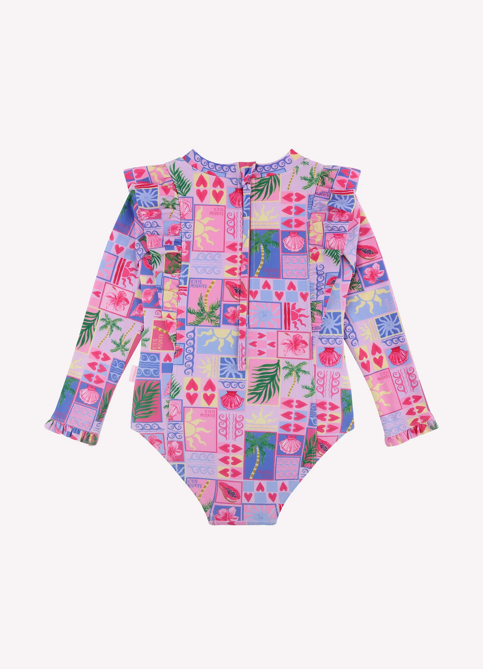 Rainbow Beach Frill Sunsuit - - Image 3