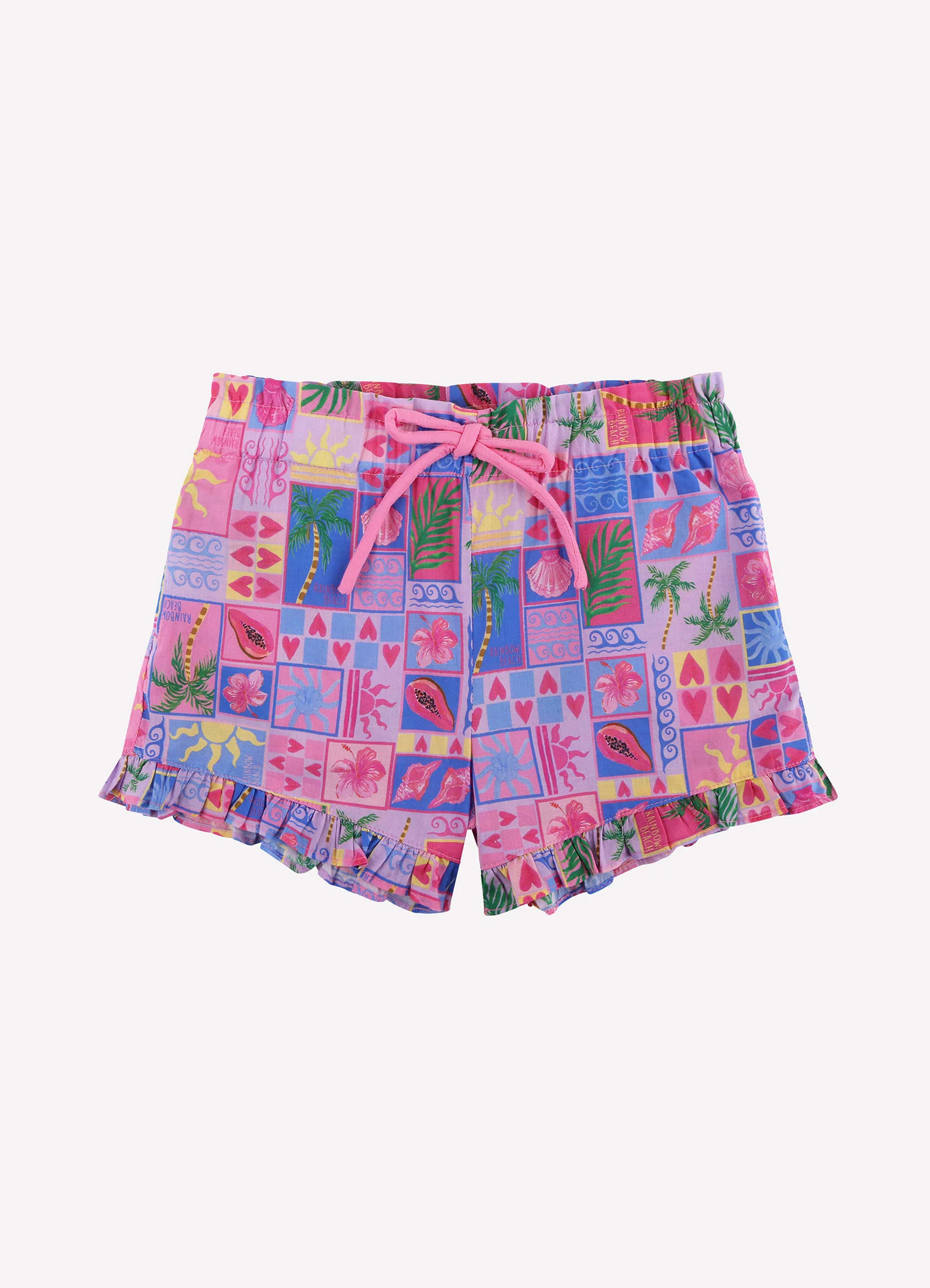 Rainbow Beach Yardage Frill Shorts - Rainbow Beach - Image 2