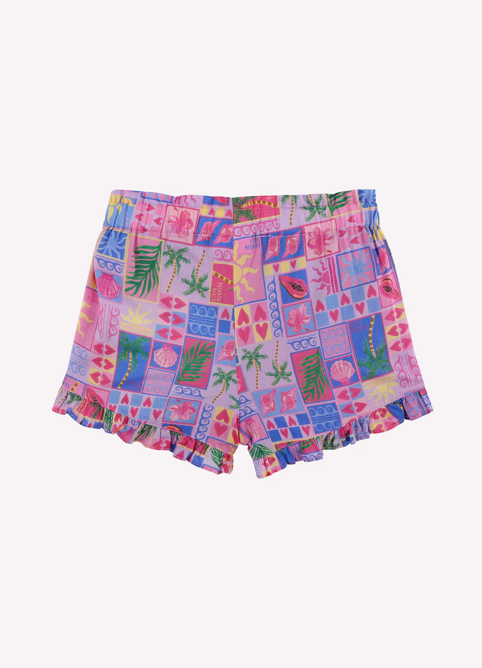 Rainbow Beach Yardage Frill Shorts - Rainbow Beach - Image 3