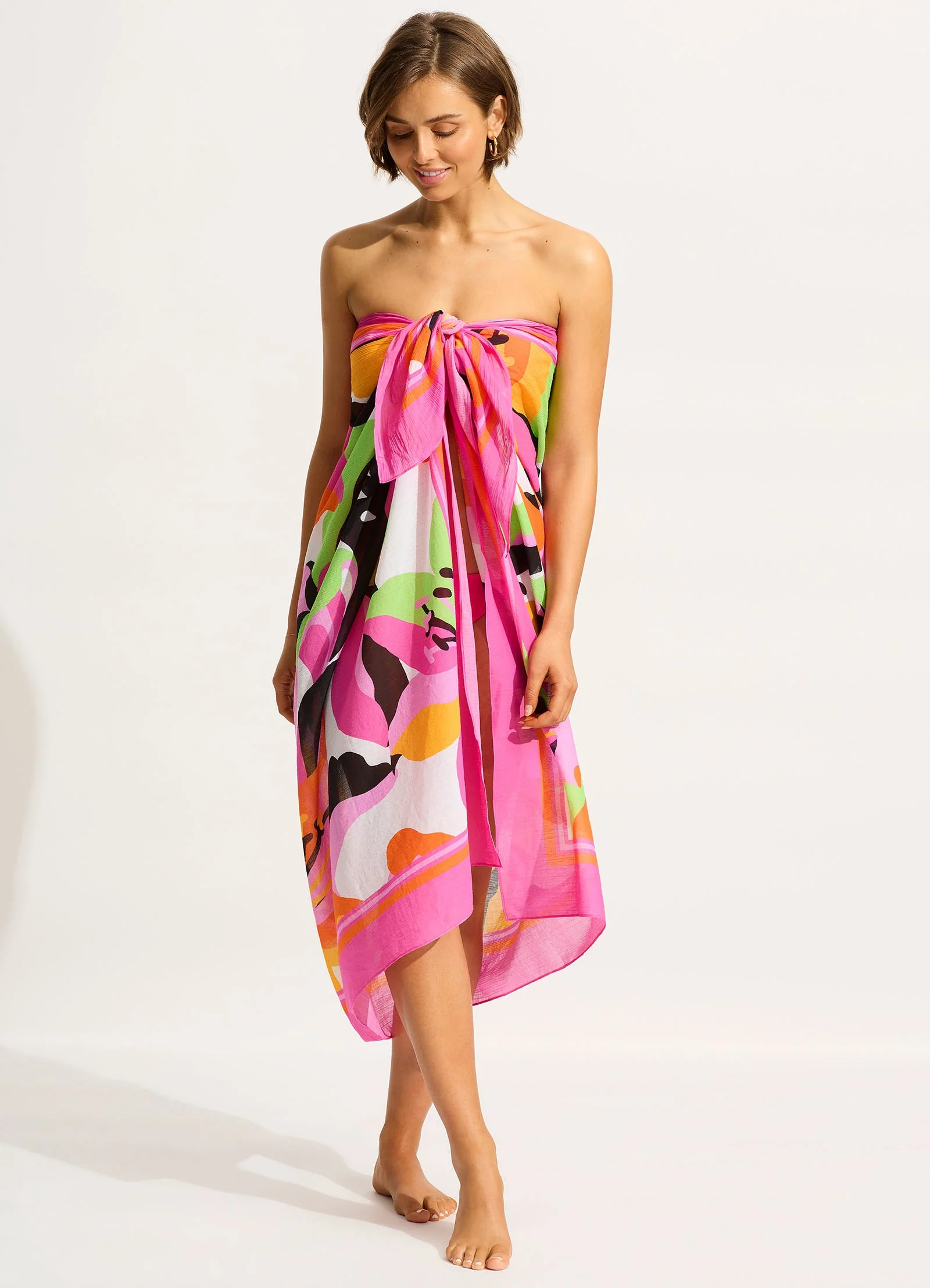 Rio Sarong - Hot Pink - Image 5