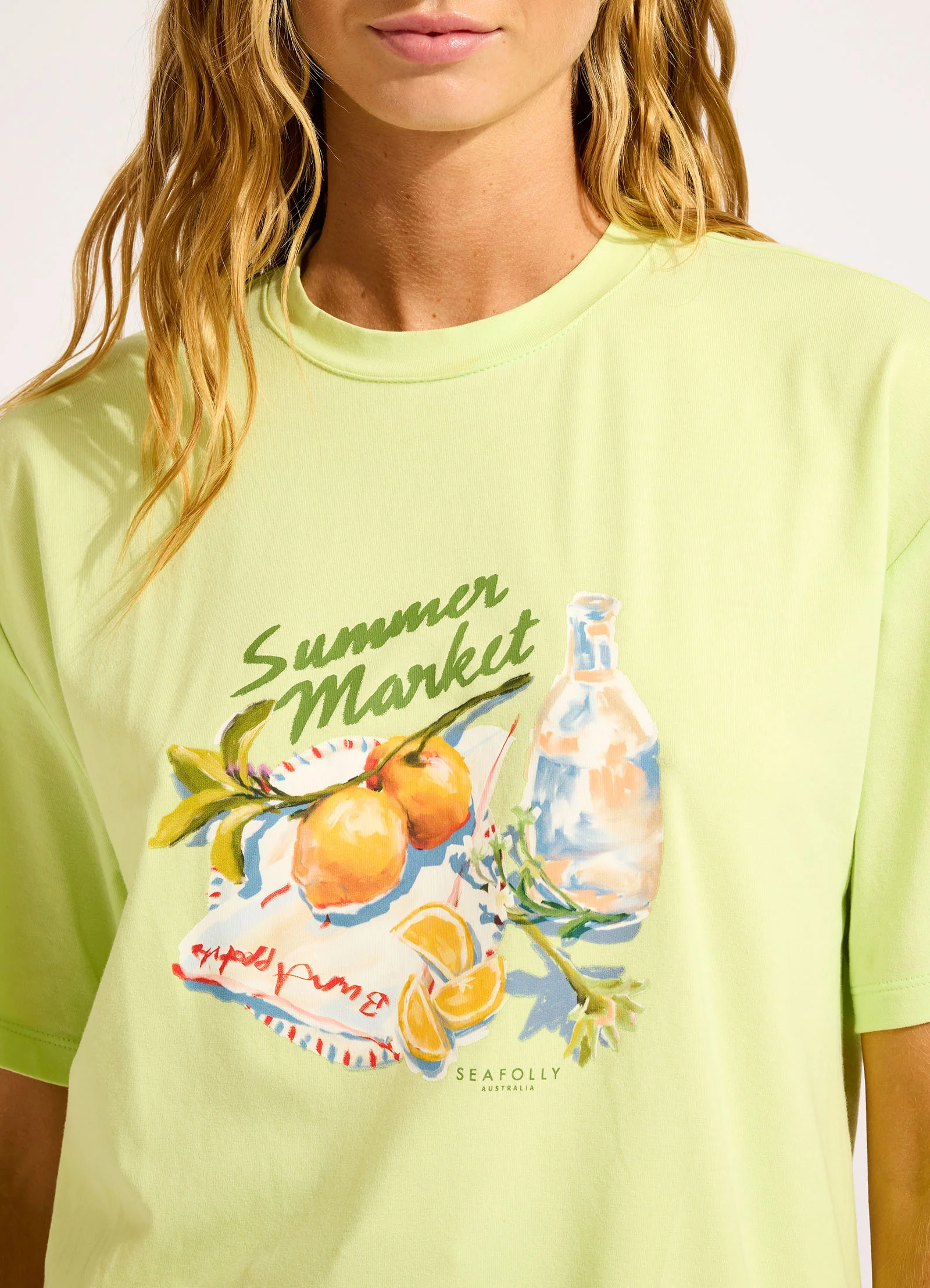 Riviera Coast Summer Market T-Shirt - Image 5