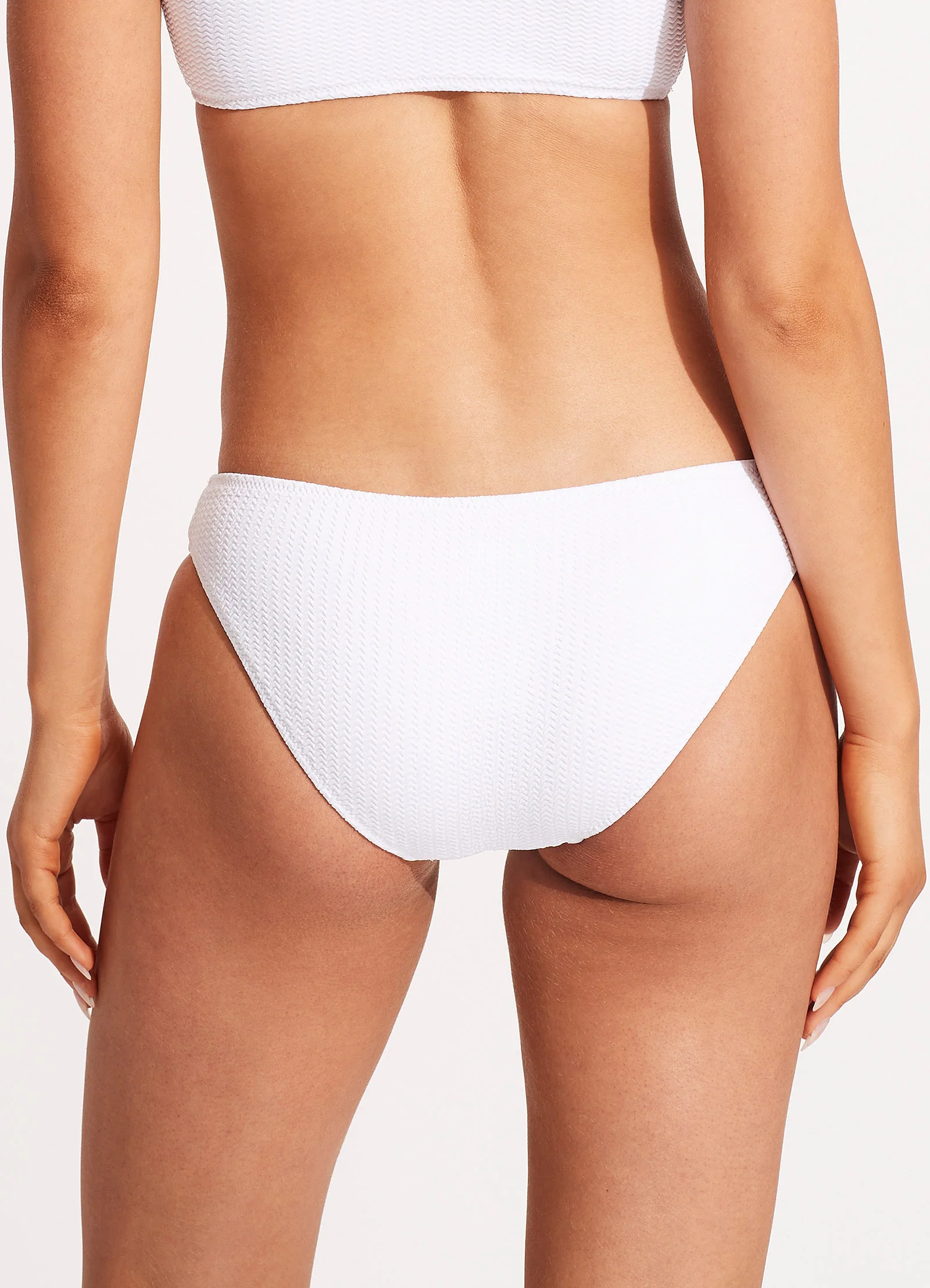Sea Dive Hipster Bikini Bottom - White - Image 5