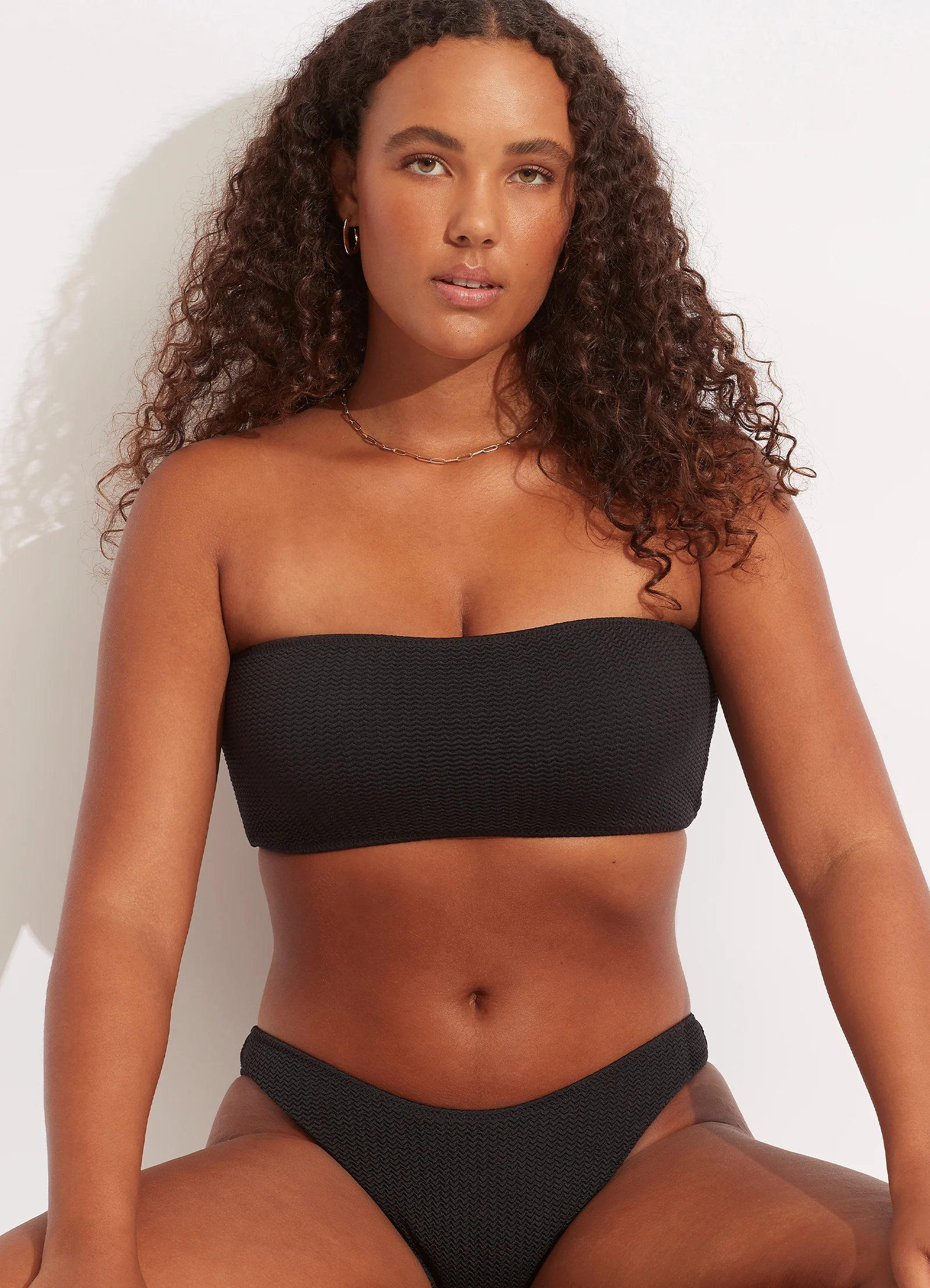 Sea Dive Tube Top - Black - Image 3