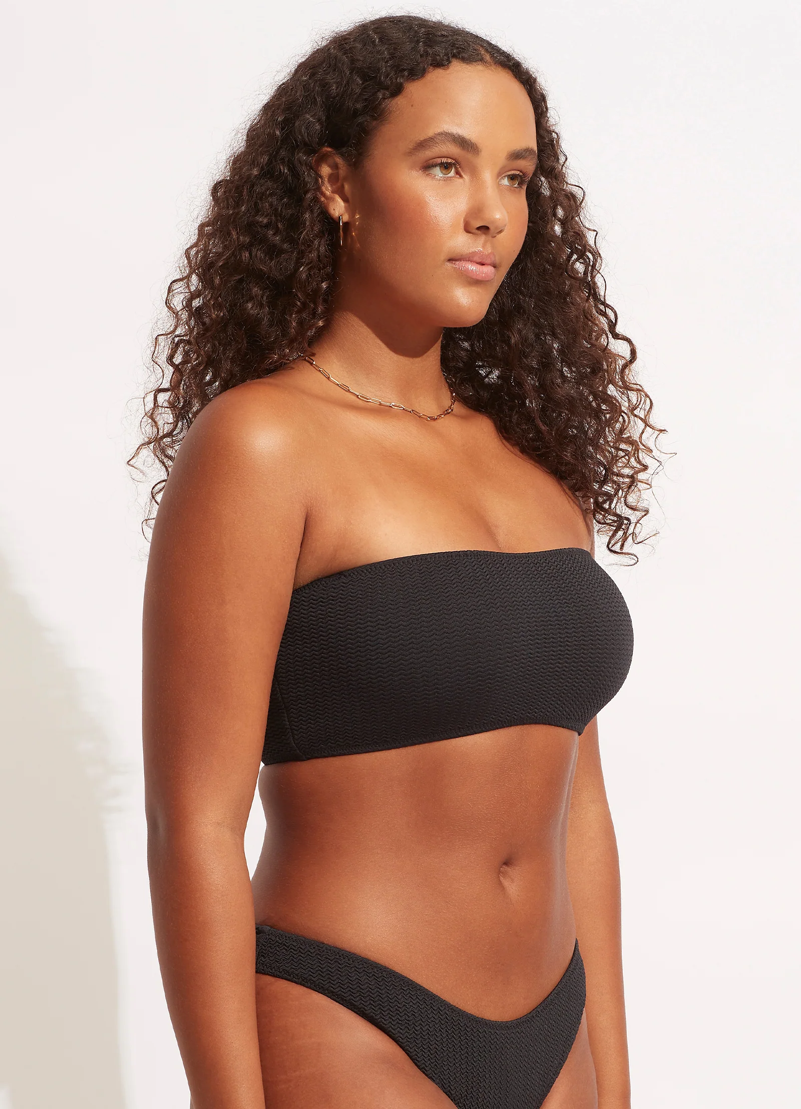 Sea Dive Tube Top - Black - Image 4