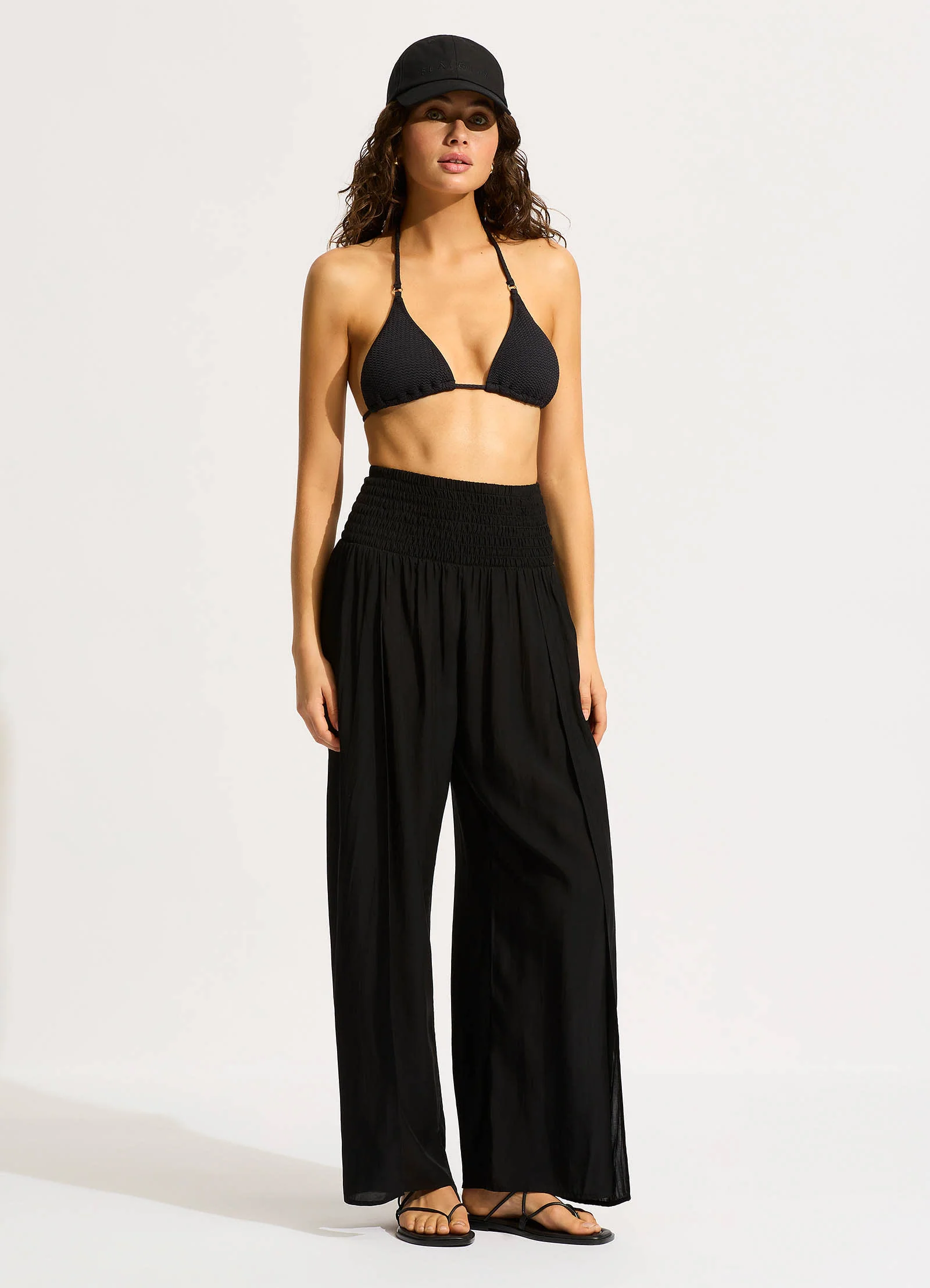 Seafolly Cap - Black - Image 5