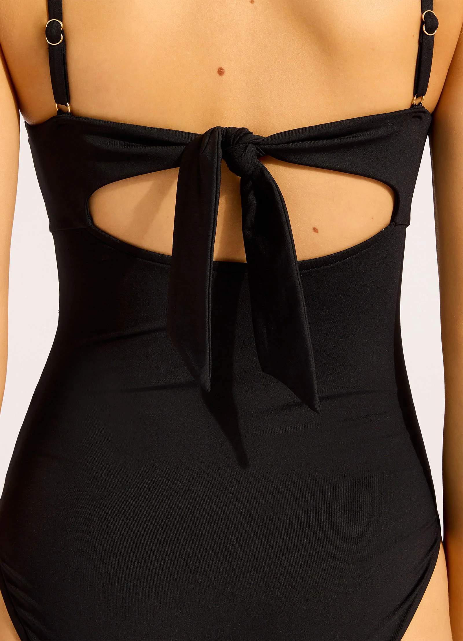 Seafolly Collective Multi Fit Square Neck One Piece Swimsuit - Image 4