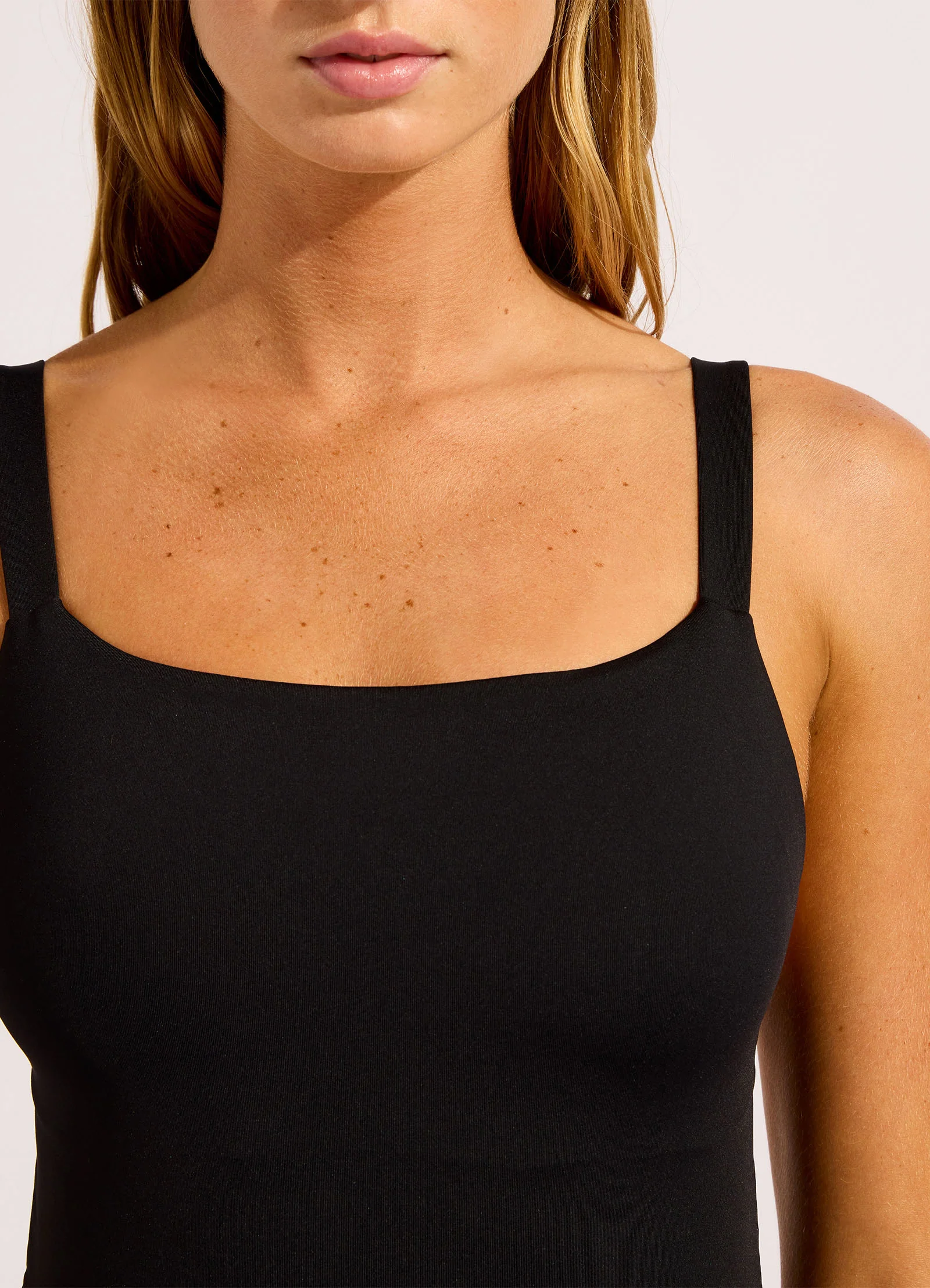 Seafolly Collective Square Neck One Piece Swimsuit - Image 4