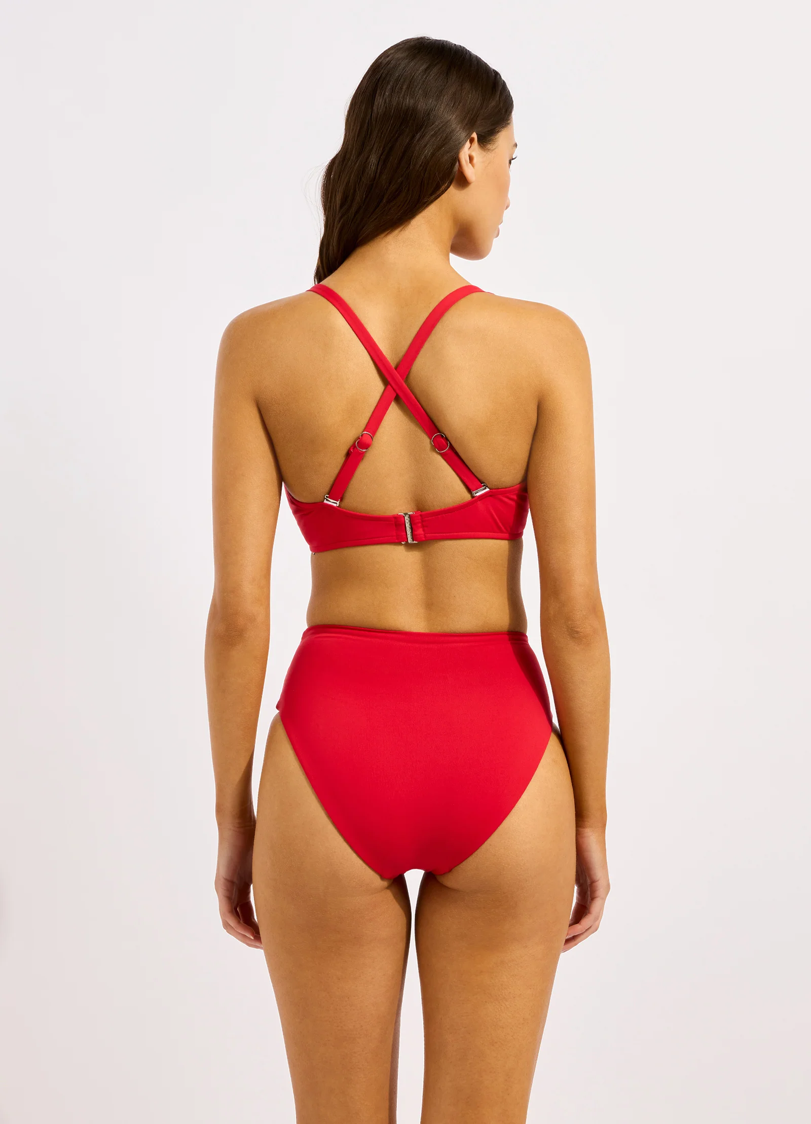 Seafolly Collective Wrap Front F Cup Bikini Top - Image 3