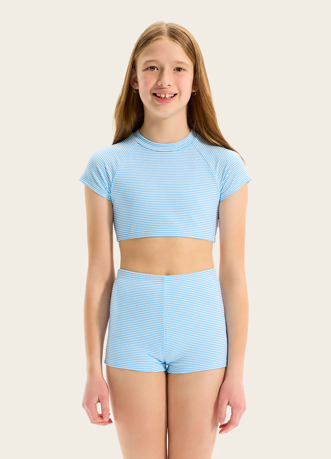 Seersucker Boyleg Surf Set - Image 2