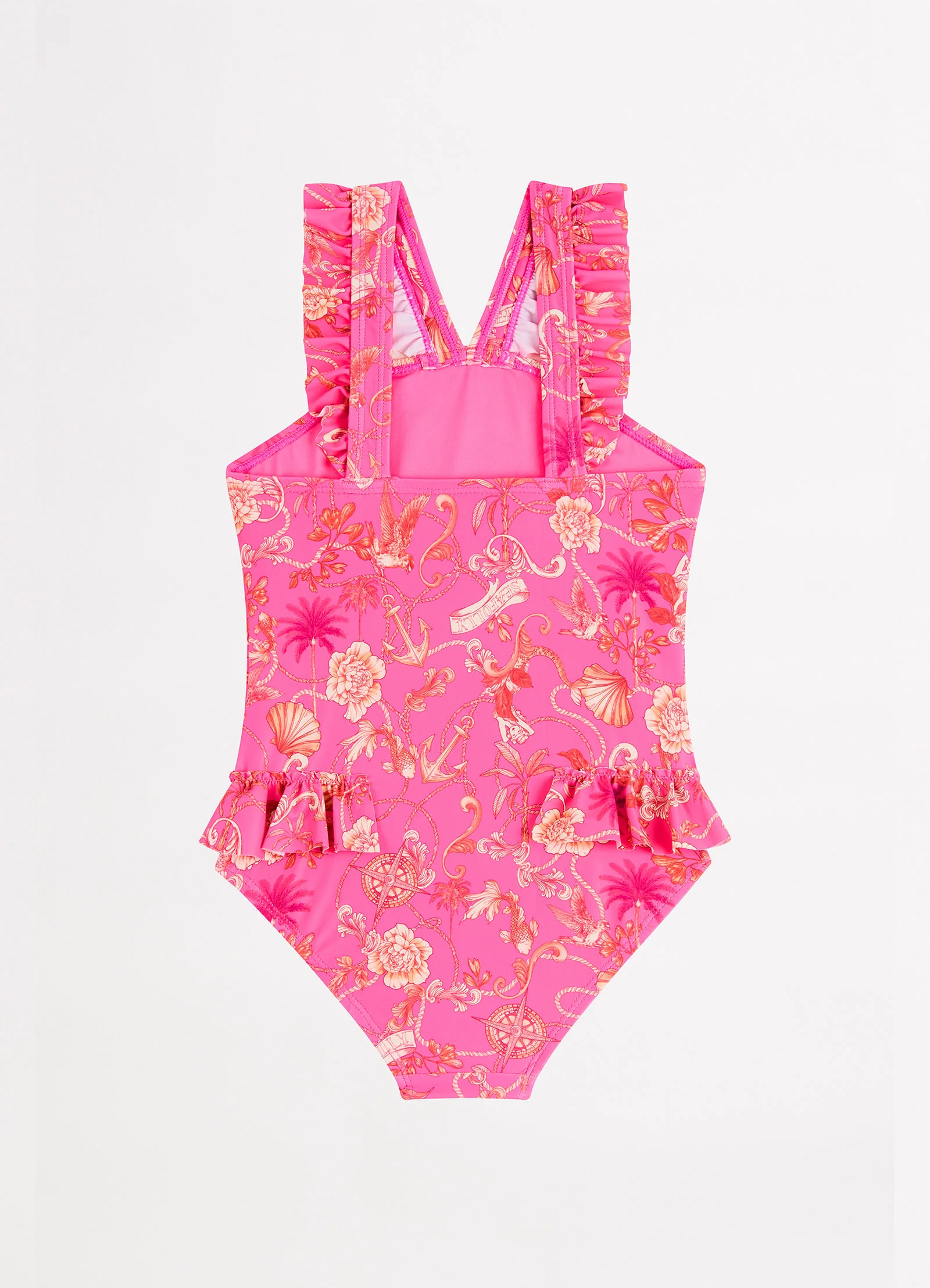 Seven Seas Girls Frilled One Piece - Seven Seas - Image 2