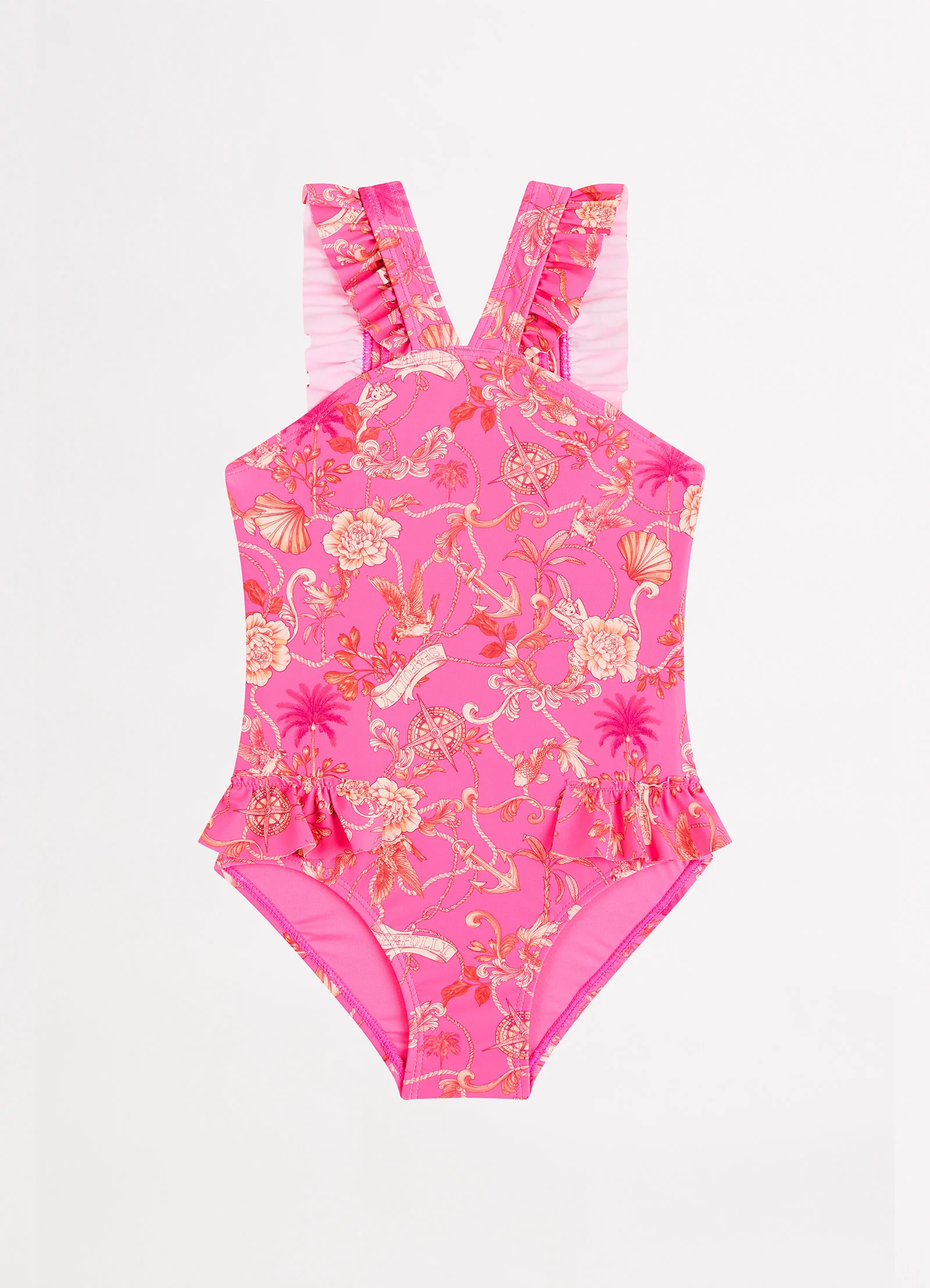 Seven Seas Girls Frilled One Piece - Seven Seas - Image 3