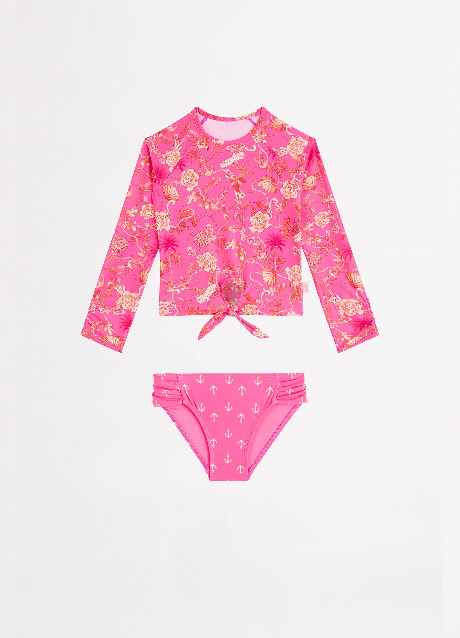 Seven Seas Girls Tie Front Surf Set - Seven Seas - Image 2