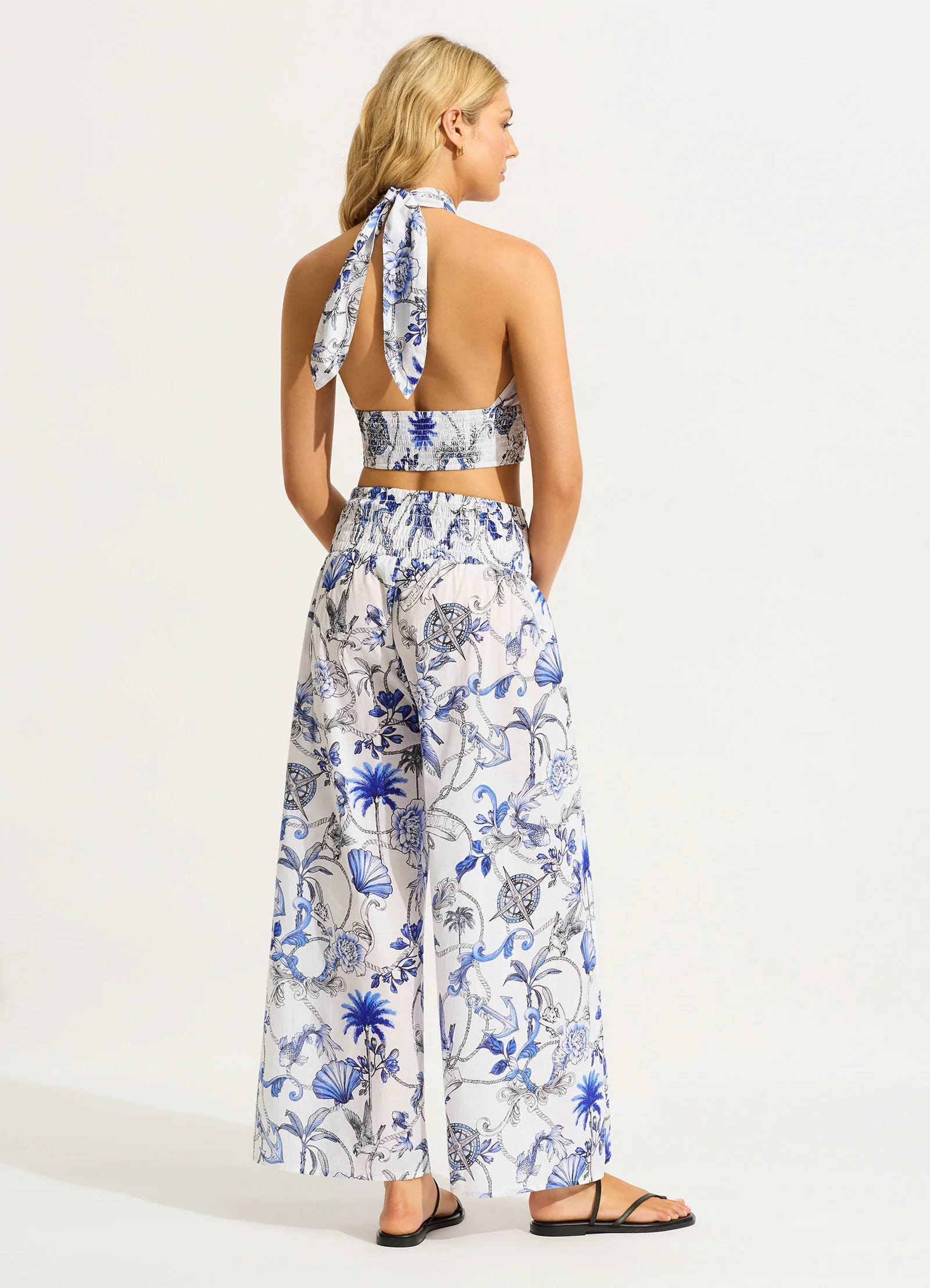 Shirring Pant - White - Image 3