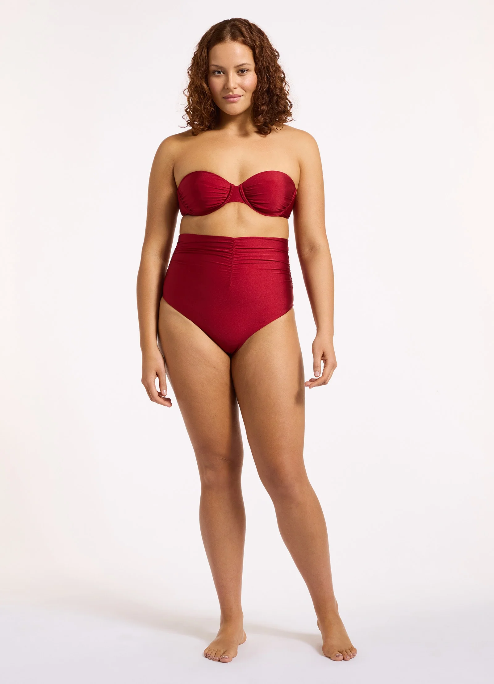 Sol Shine Ultra High Waist Bikini Bottom - Image 3