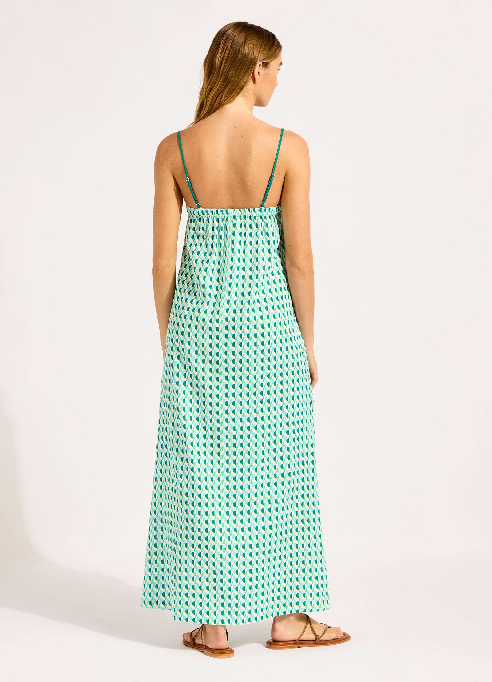 Sorrento Bandeau Triangle Maxi Dress - Image 3