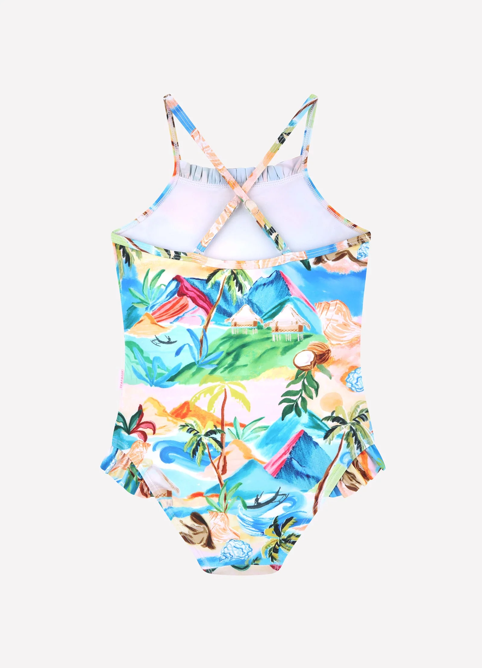 South Pacific Frill One Piece - South Pacific - Image 4