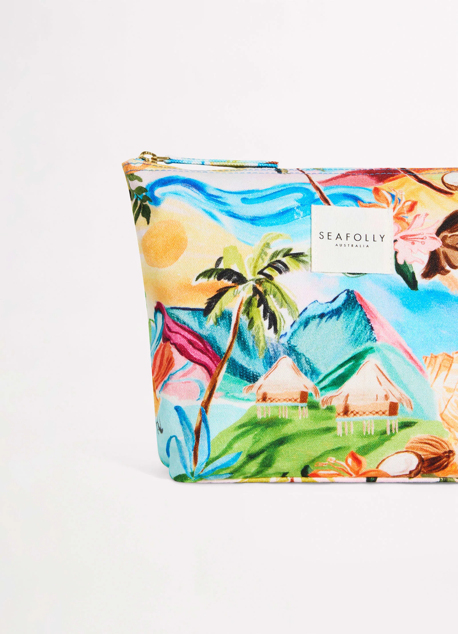 South Pacific Pouch Bag - Turquoise - Image 2