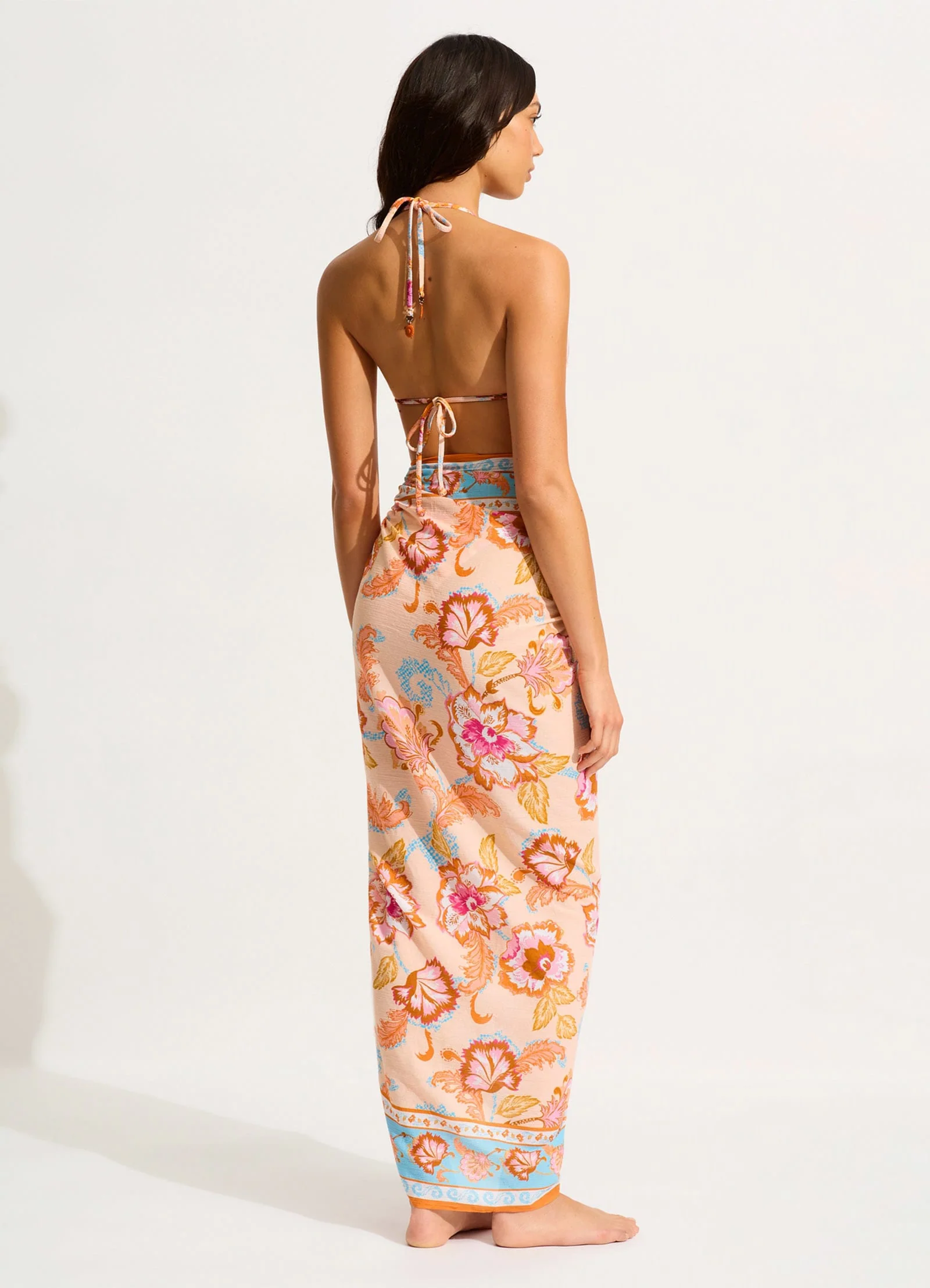 Spring Festival Sarong - Nectar - Image 3