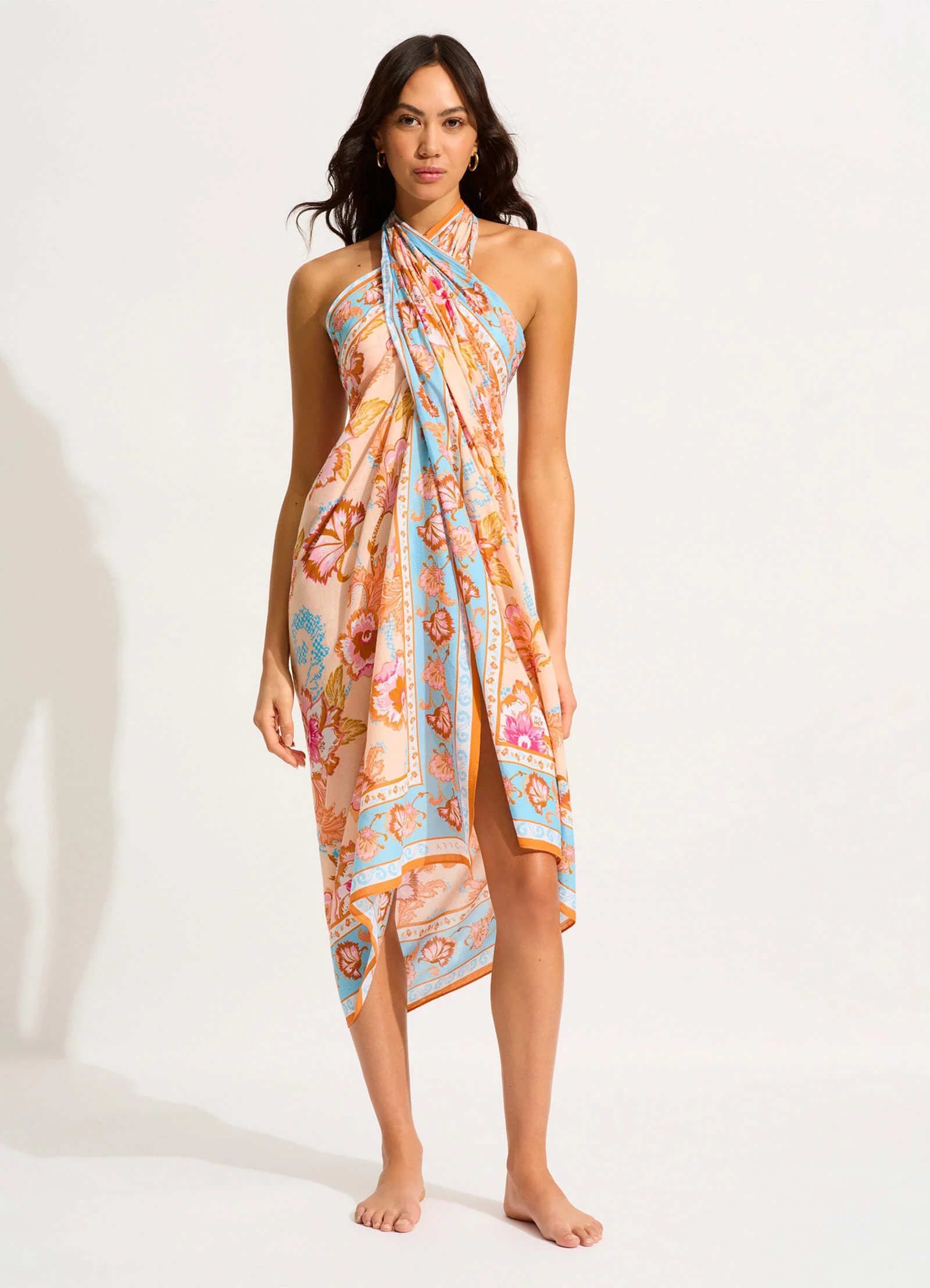 Spring Festival Sarong - Nectar - Image 6