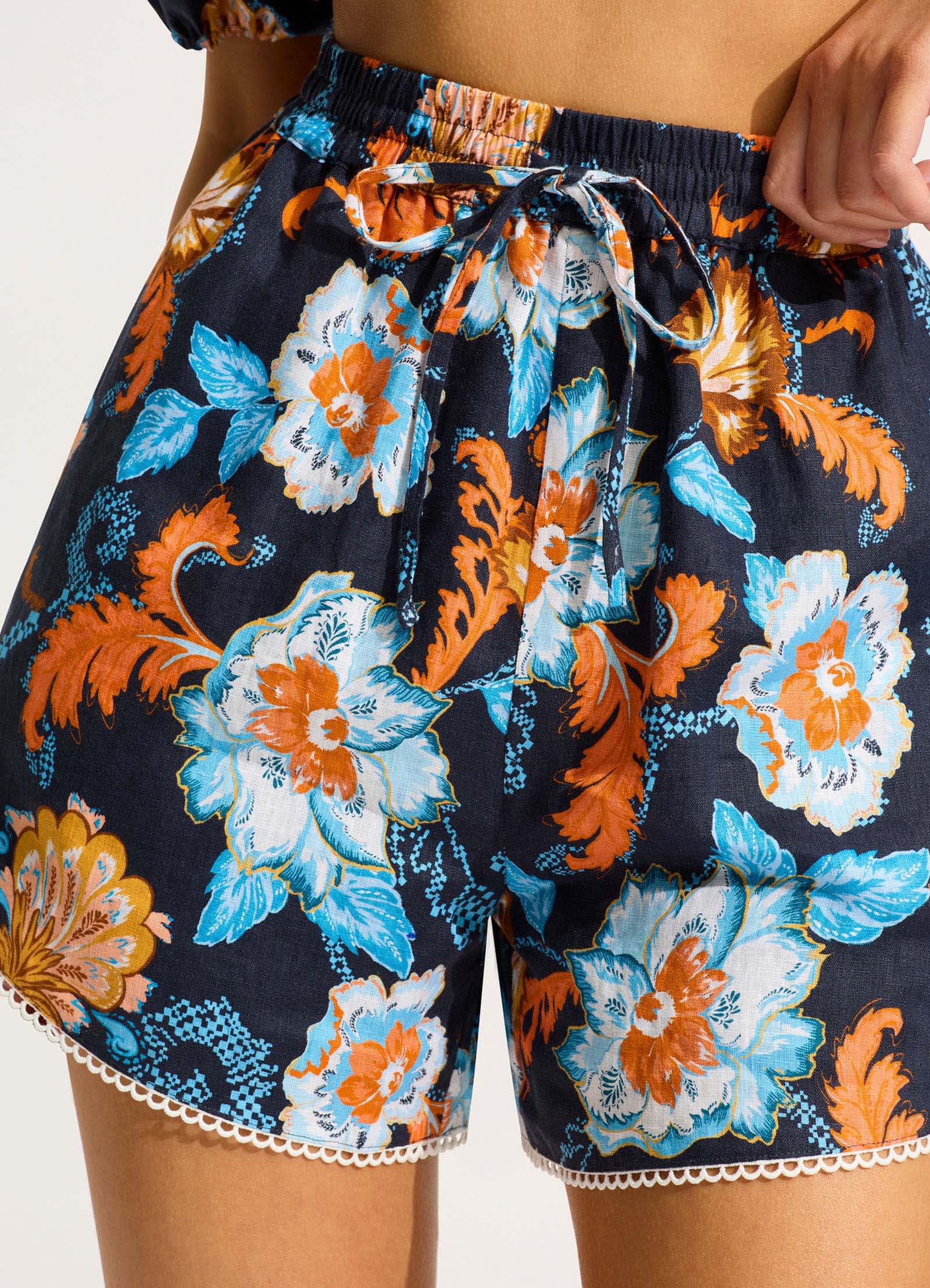 Spring Festival Short - True Navy - Image 5