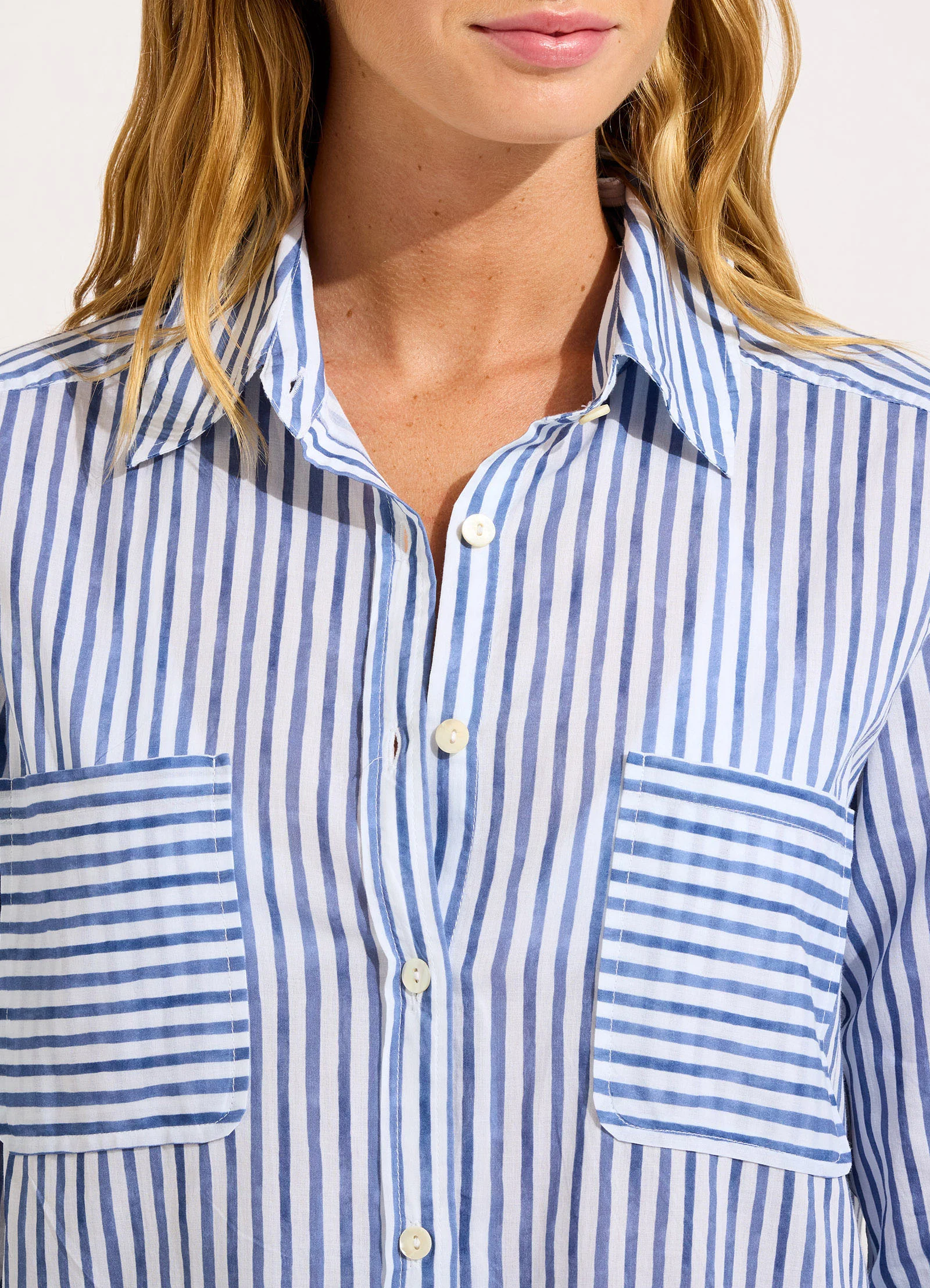 Stripe Beach Shirt - Image 5