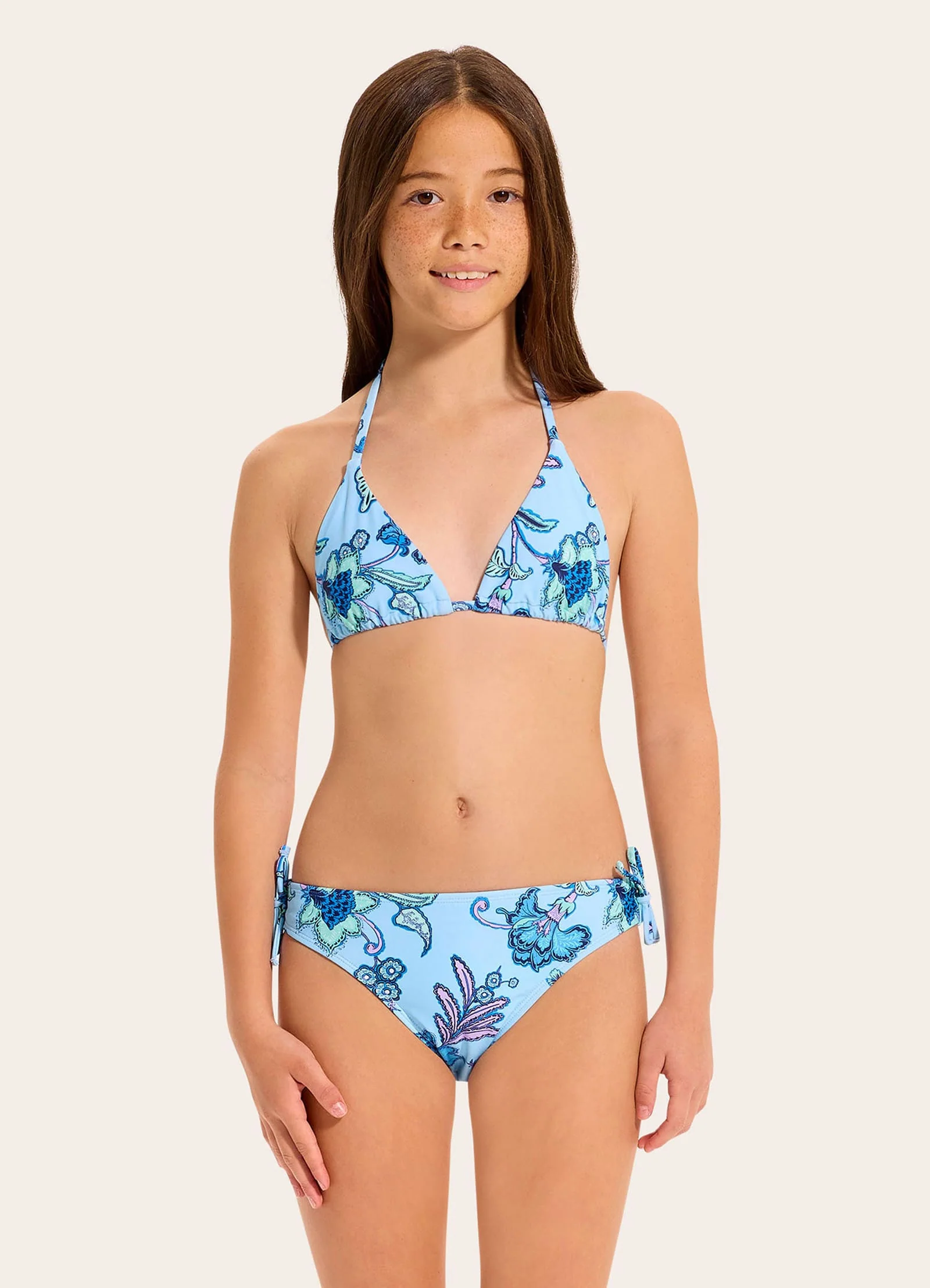 Summer Chintz Triangle Bikini Set - Image 2