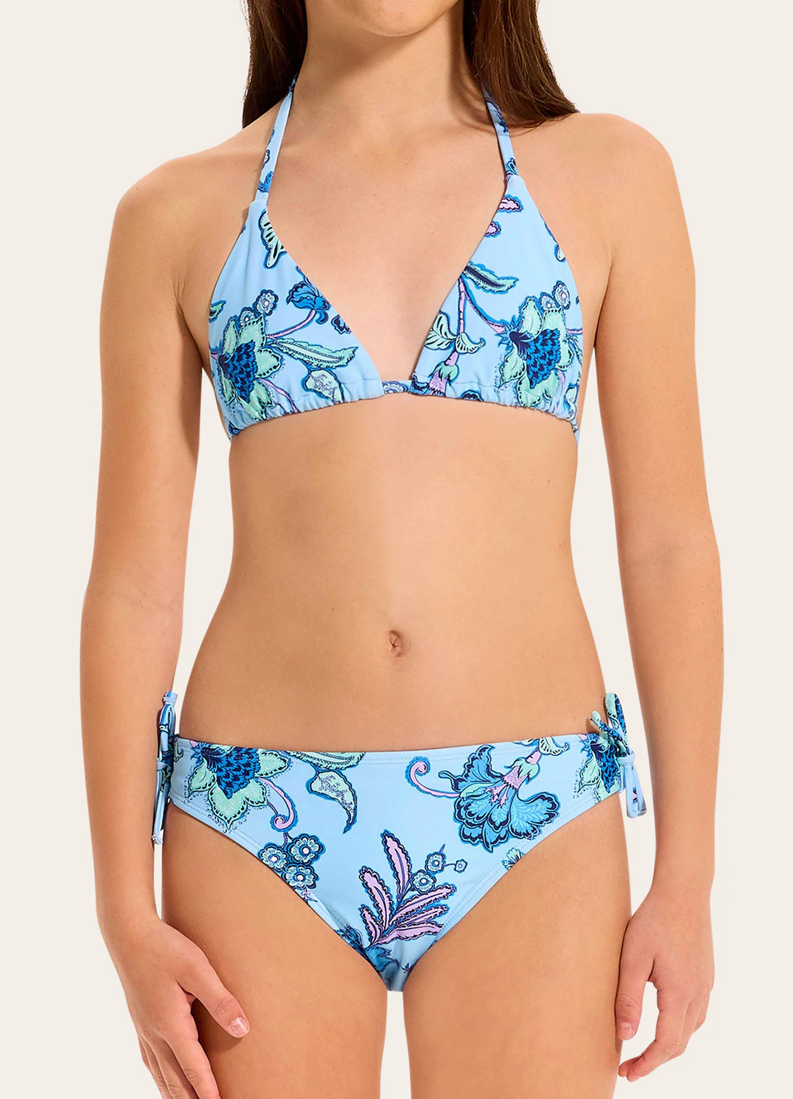 Summer Chintz Triangle Bikini Set - Image 3