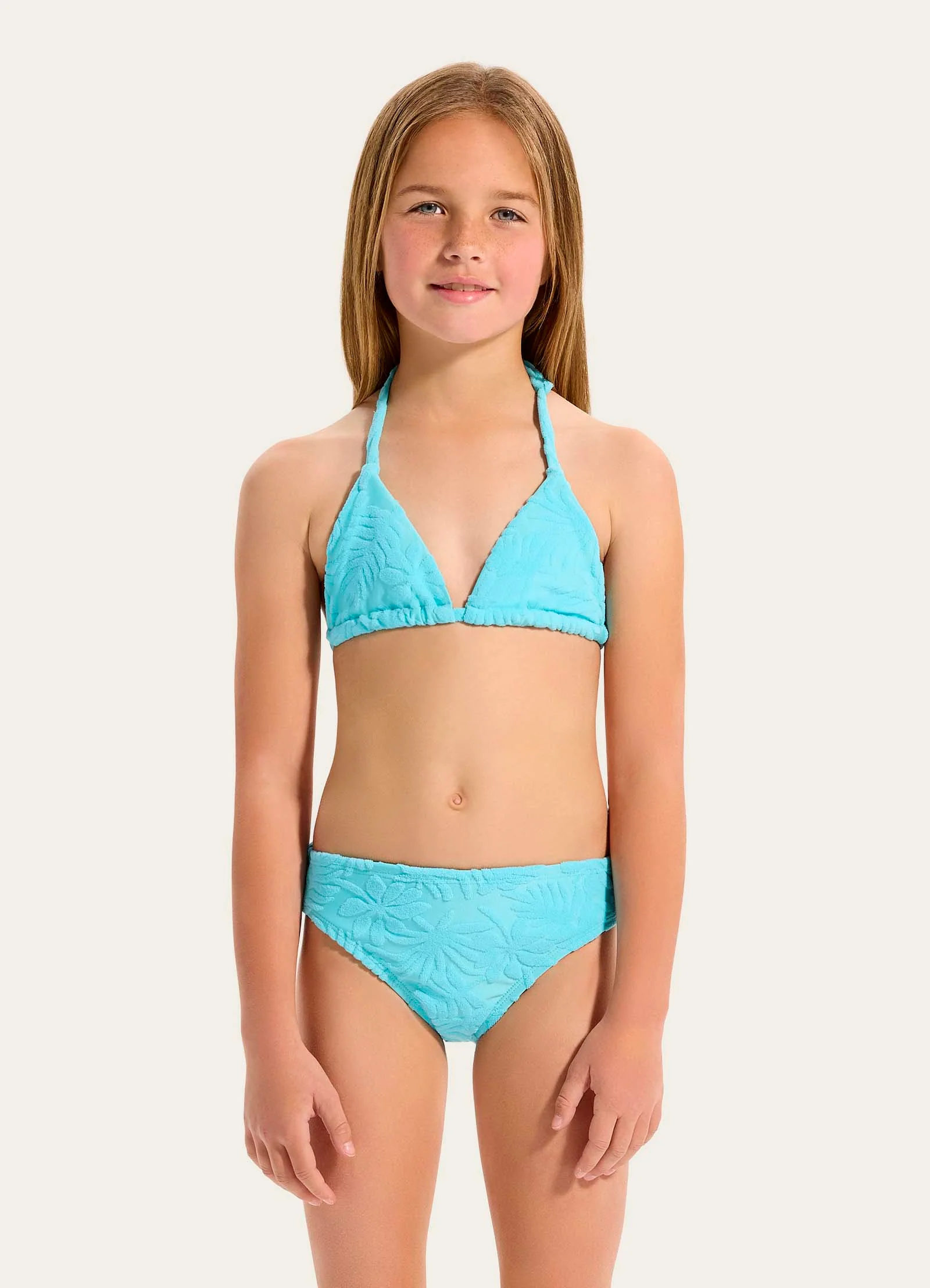 Terry Triangle Bikini Set - Image 2