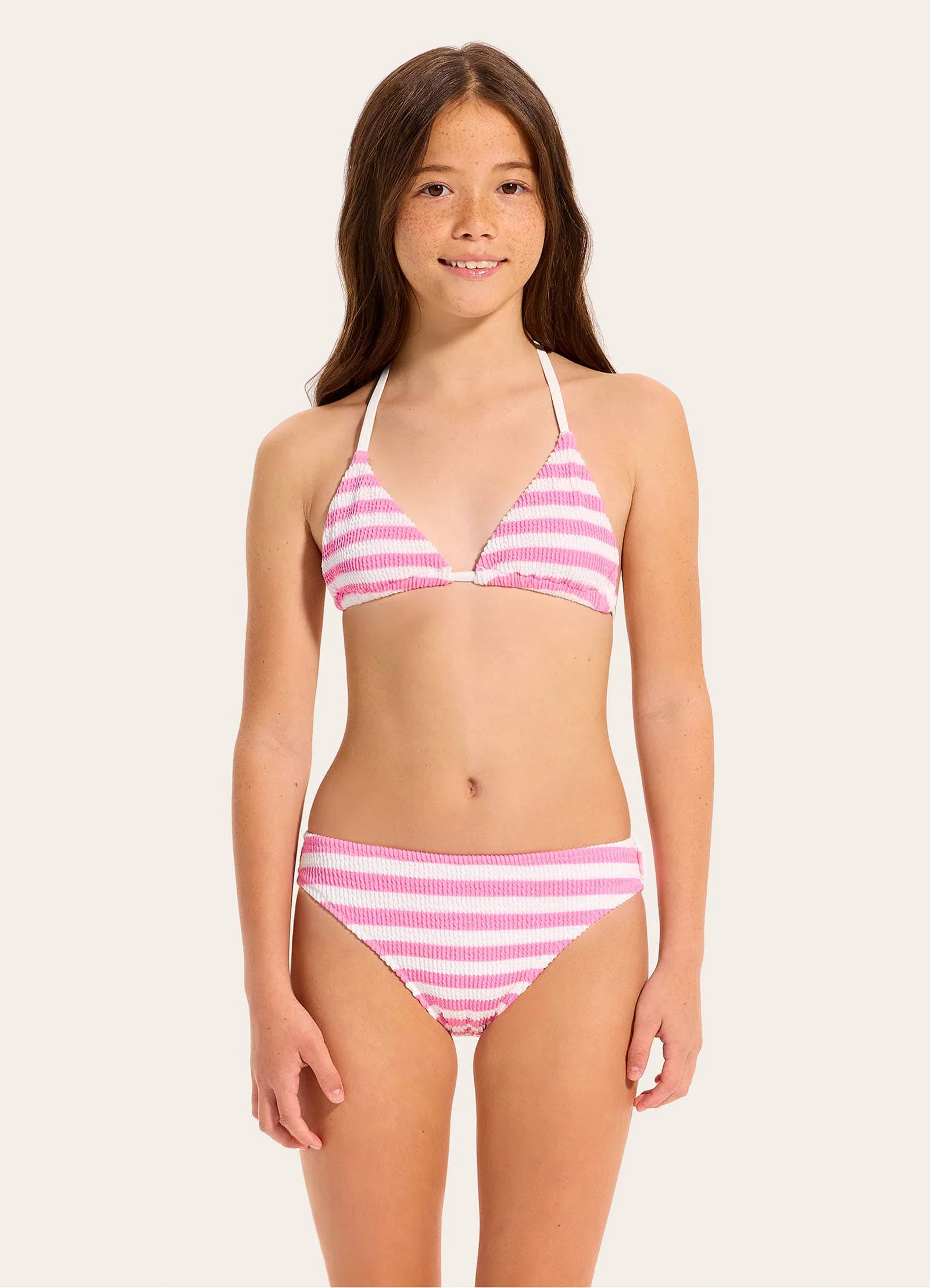 Texture Triangle Bikini Set - Image 2
