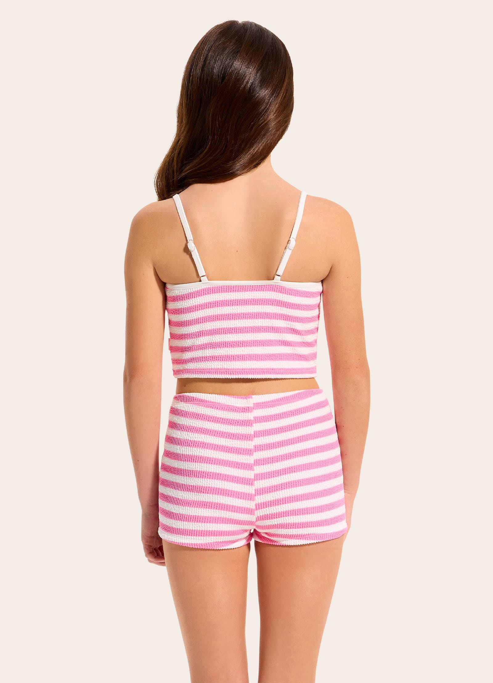 Textured Tankini Set - Image 5