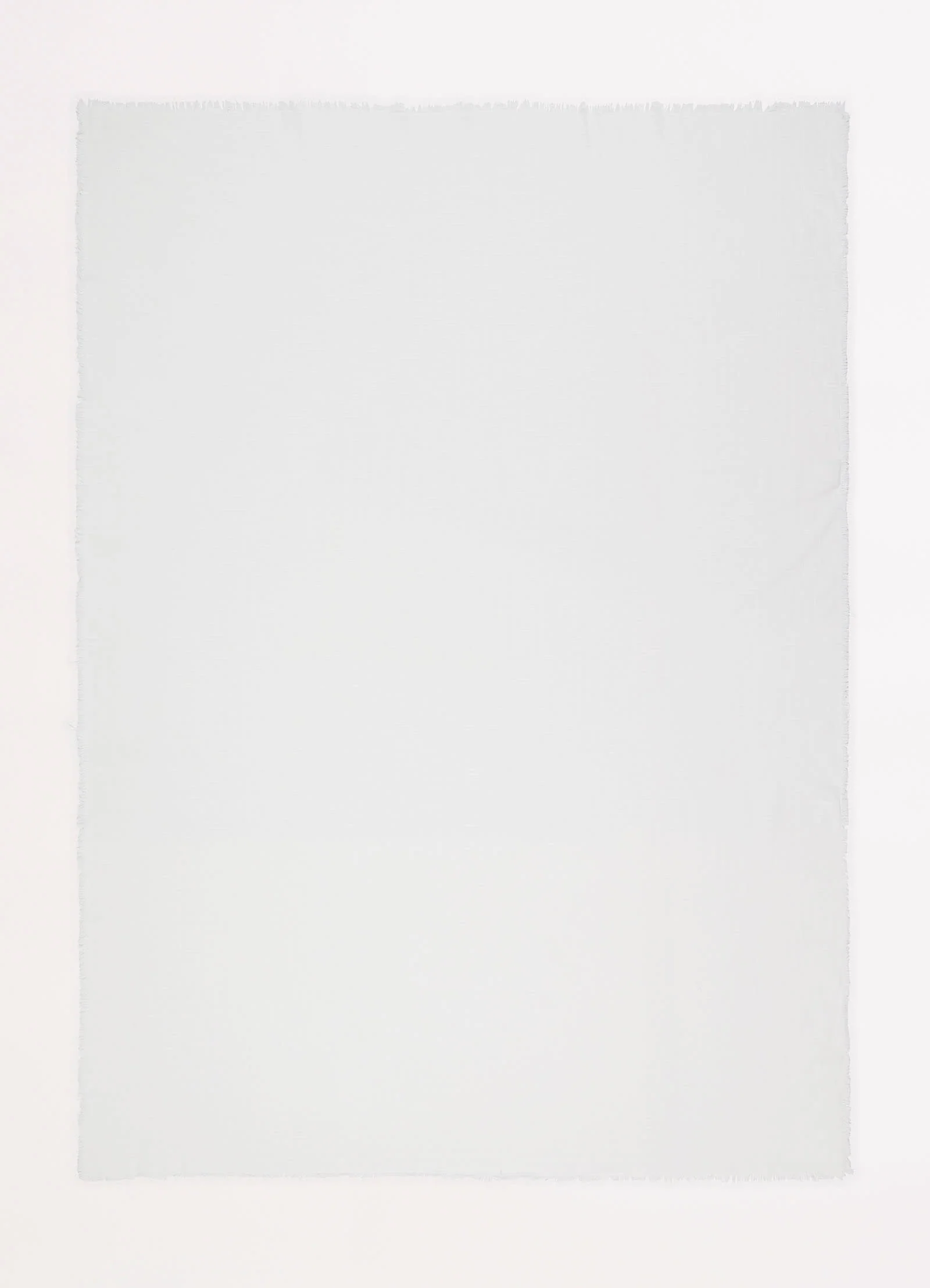 Textured Cotton Beach Wrap - White - Image 9