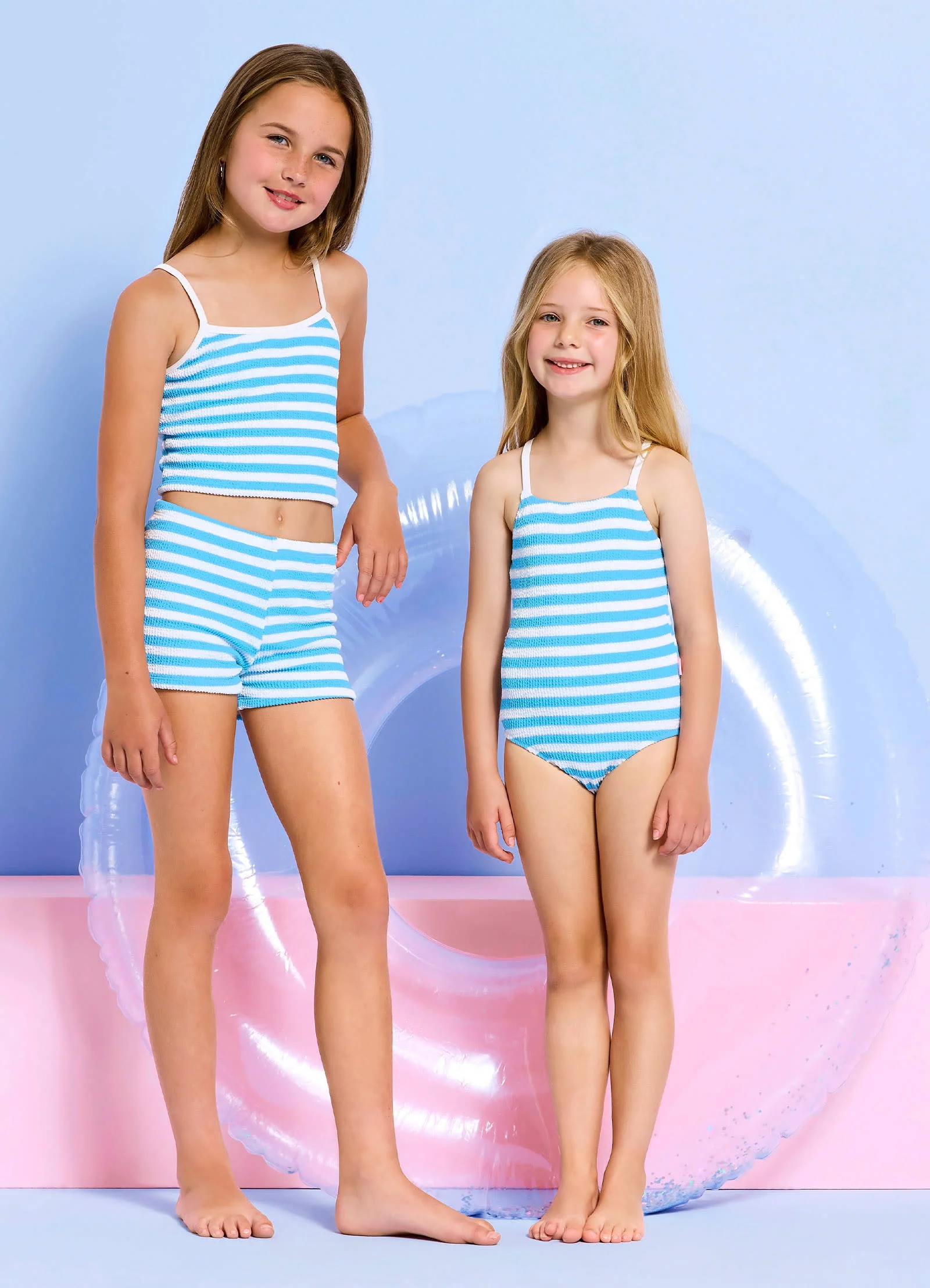 Textured Tankini Set - Image 6
