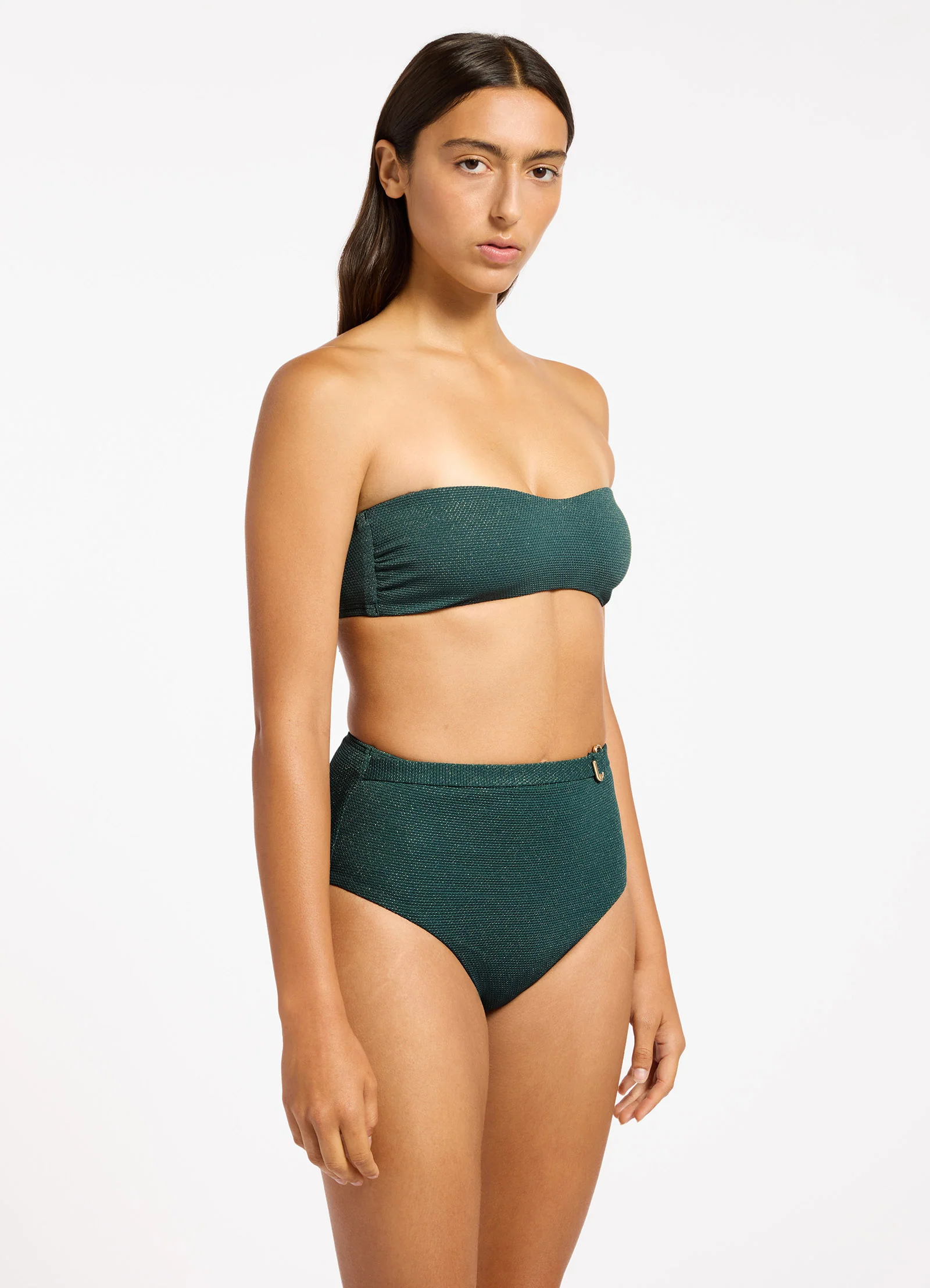 Tirari Nights High Waist Bikini Bottom - Image 4