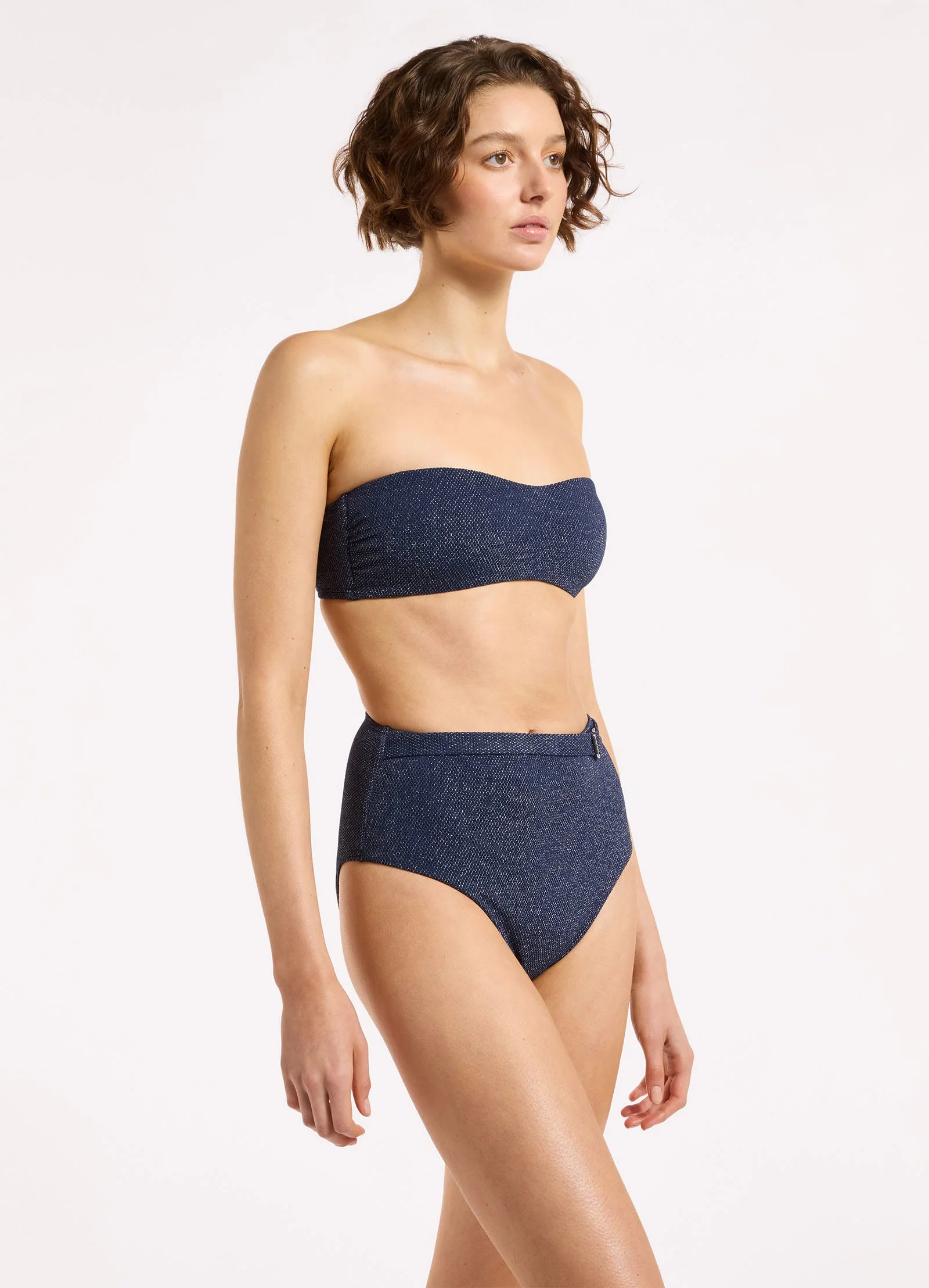 Tirari Nights High Waist Bikini Bottom - Image 3