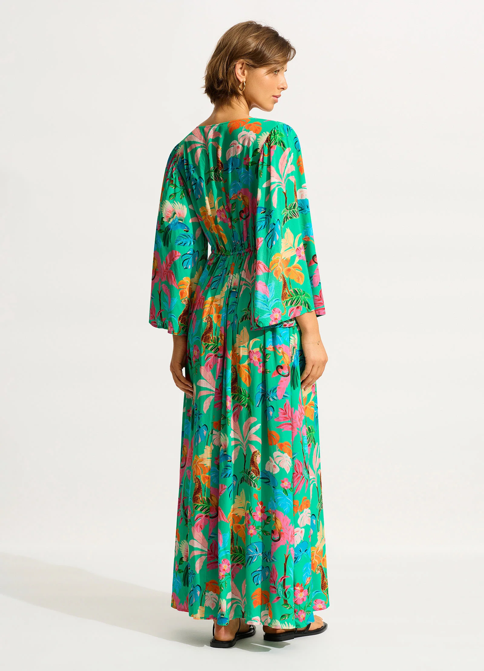 Tropica Maxi Dress - Jade - Image 3