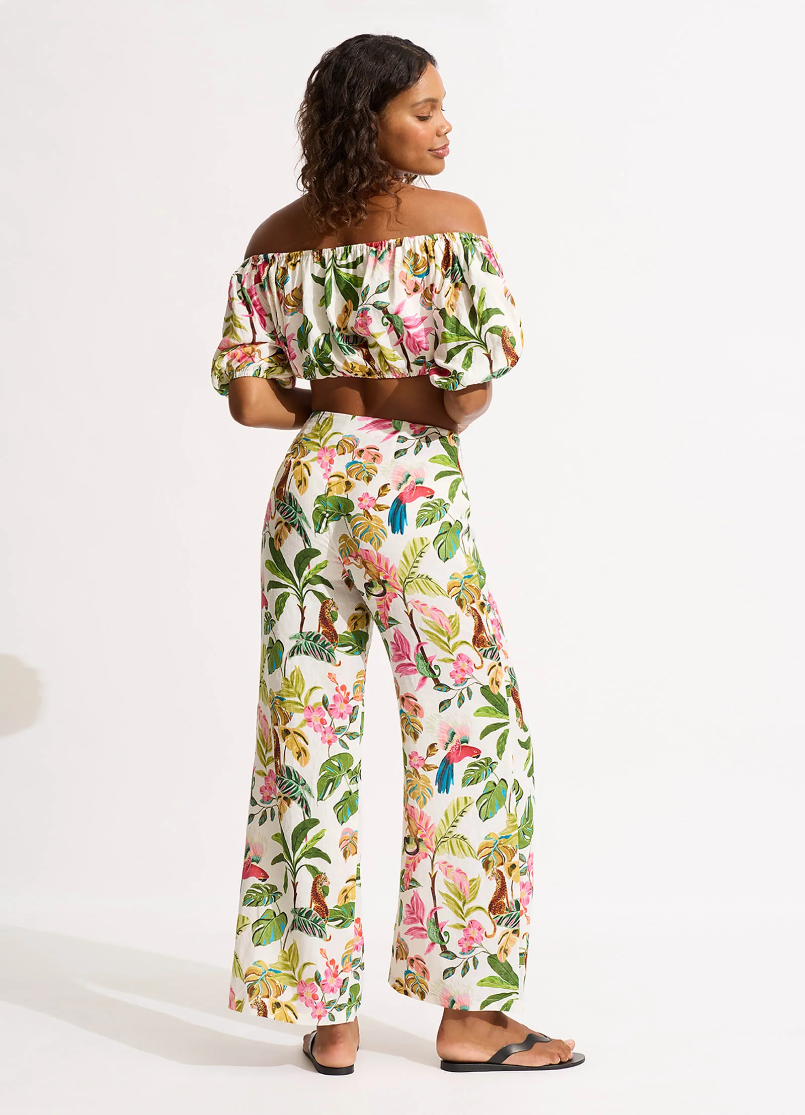 Tropica Pant - Ecru - Image 4