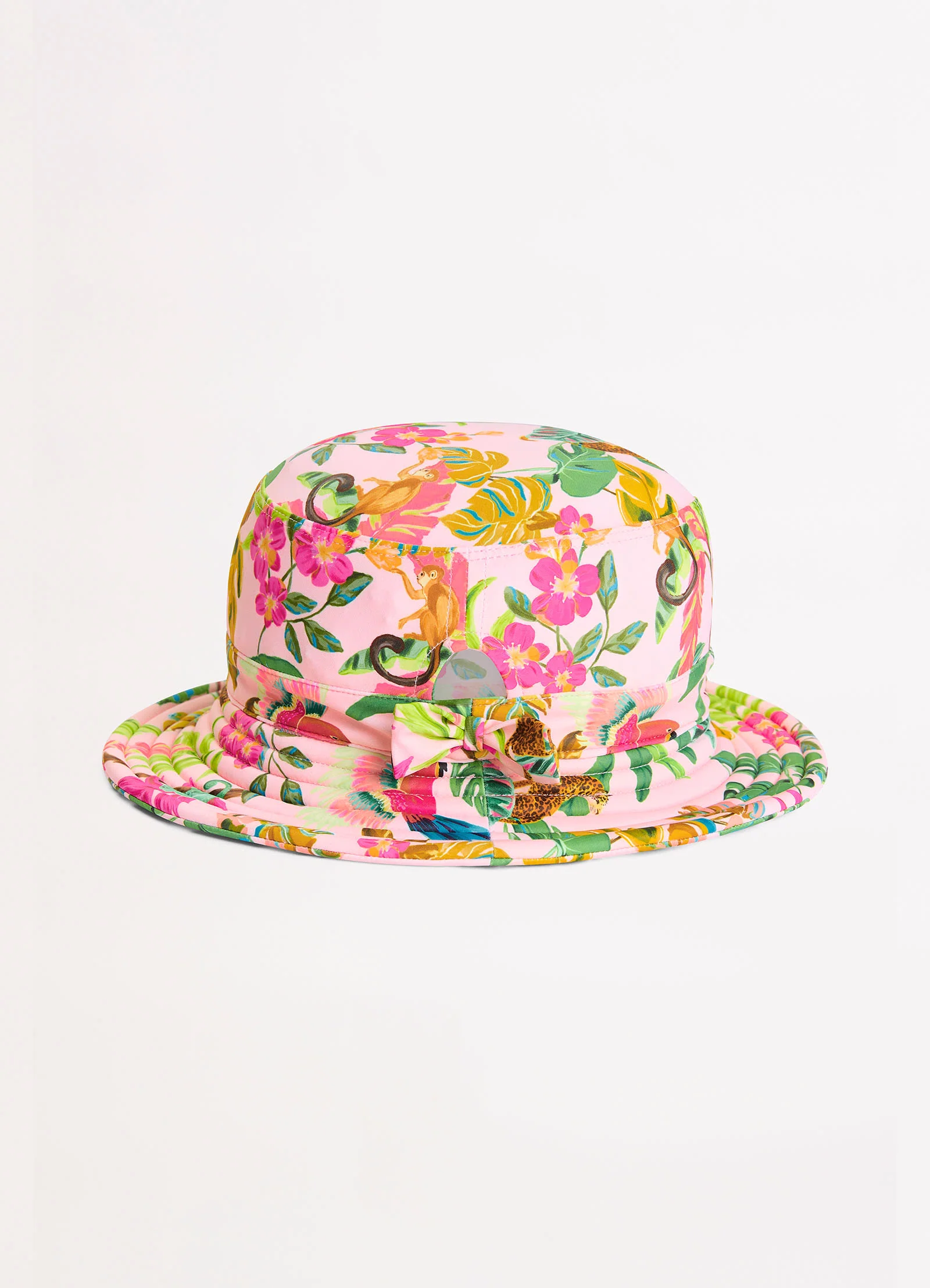 Tropical Dreams Girls Bucket Hat - Trop Pink - Image 3
