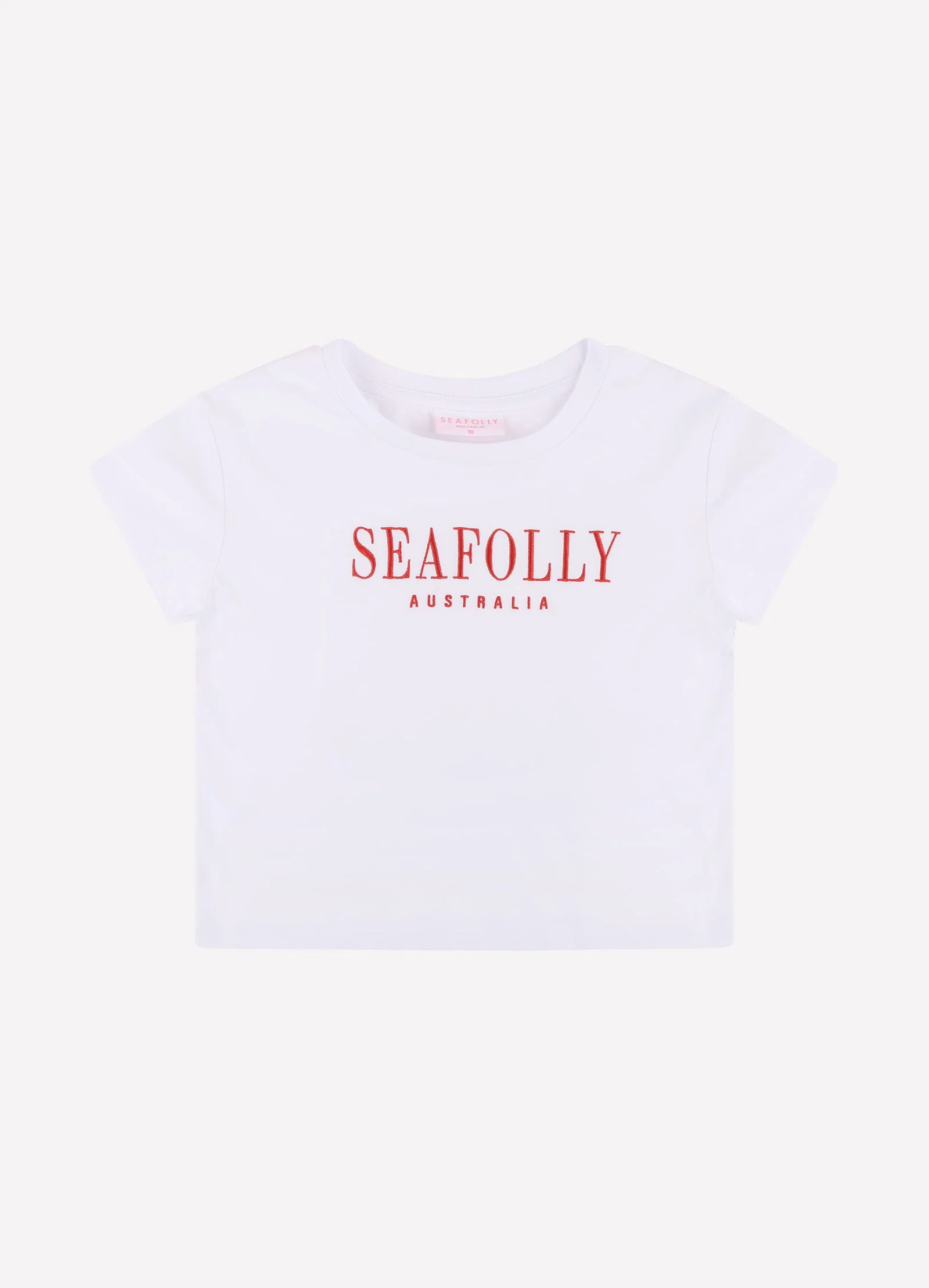 Tropique Cropped Tee - Cloud Dancer - Image 3