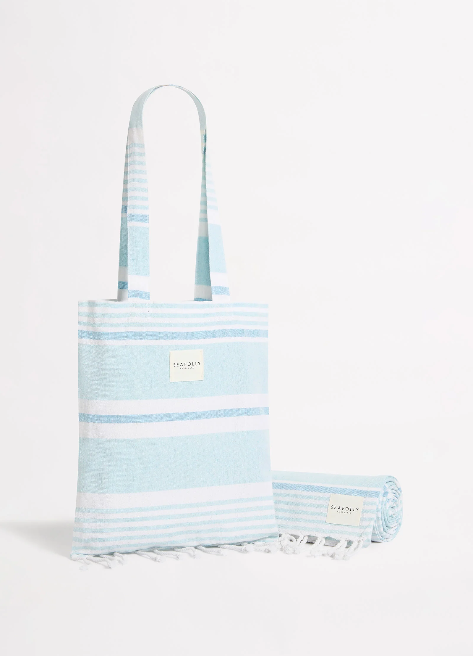 Turkish Towel Set - Blue Mist - Image 2